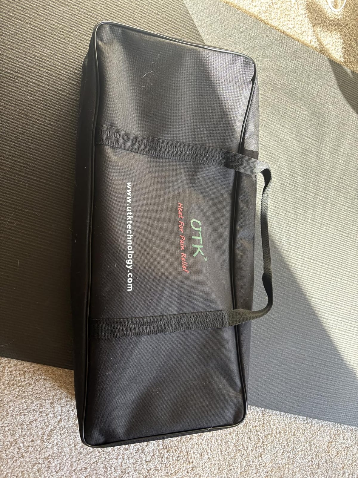 UTK Far Infrared Heating Pad for Back Pain, XL 22x39 in, Jade & Tourmaline customer photo 2