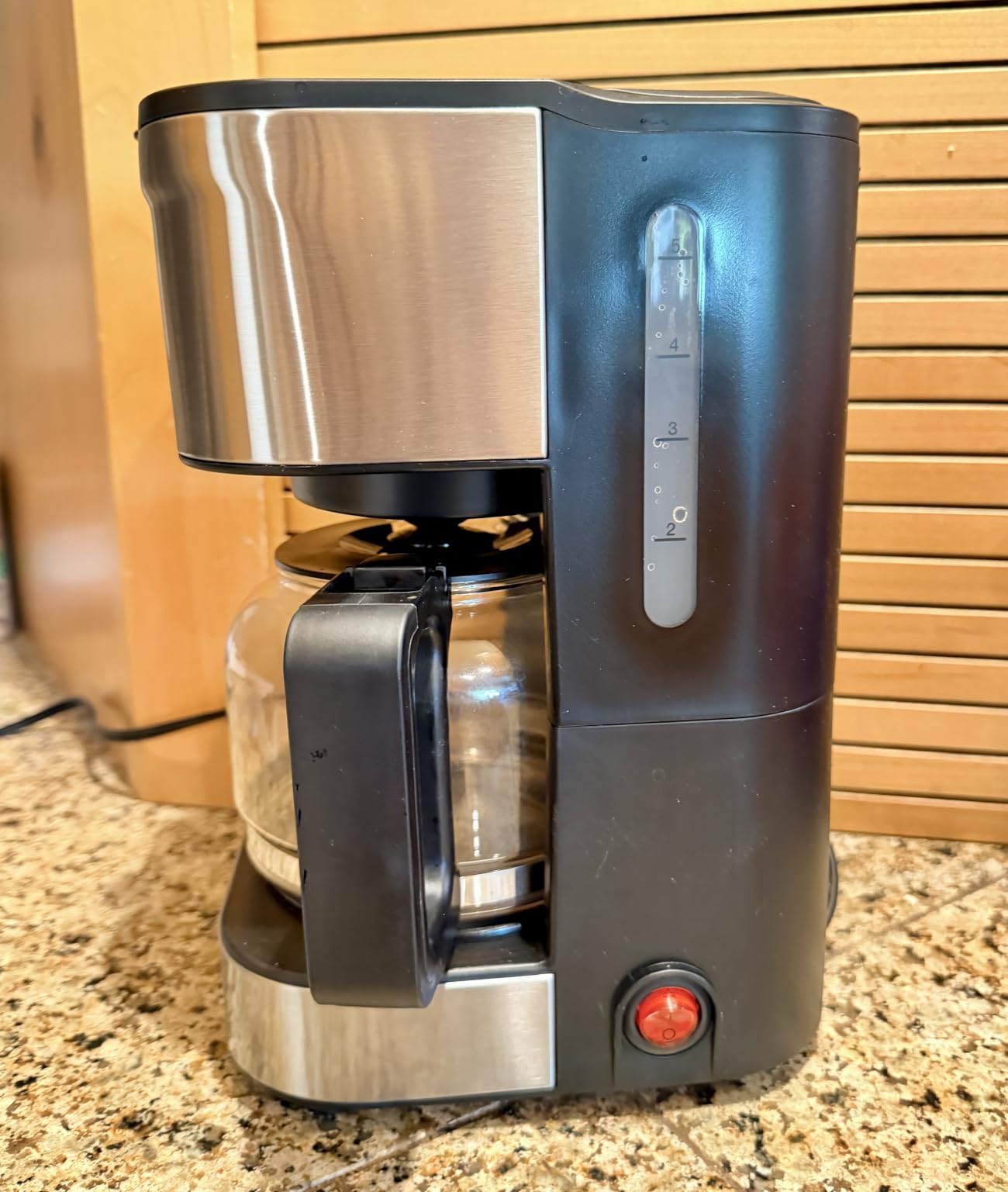 KRUPS Coffee Maker 10 Cups Simply Brew Stainless Steel Drip Coffee Maker, 900 Watts Coffee Filter, Drip Free, Dishwasher Safe Pot , Black & Silver customer photo 1