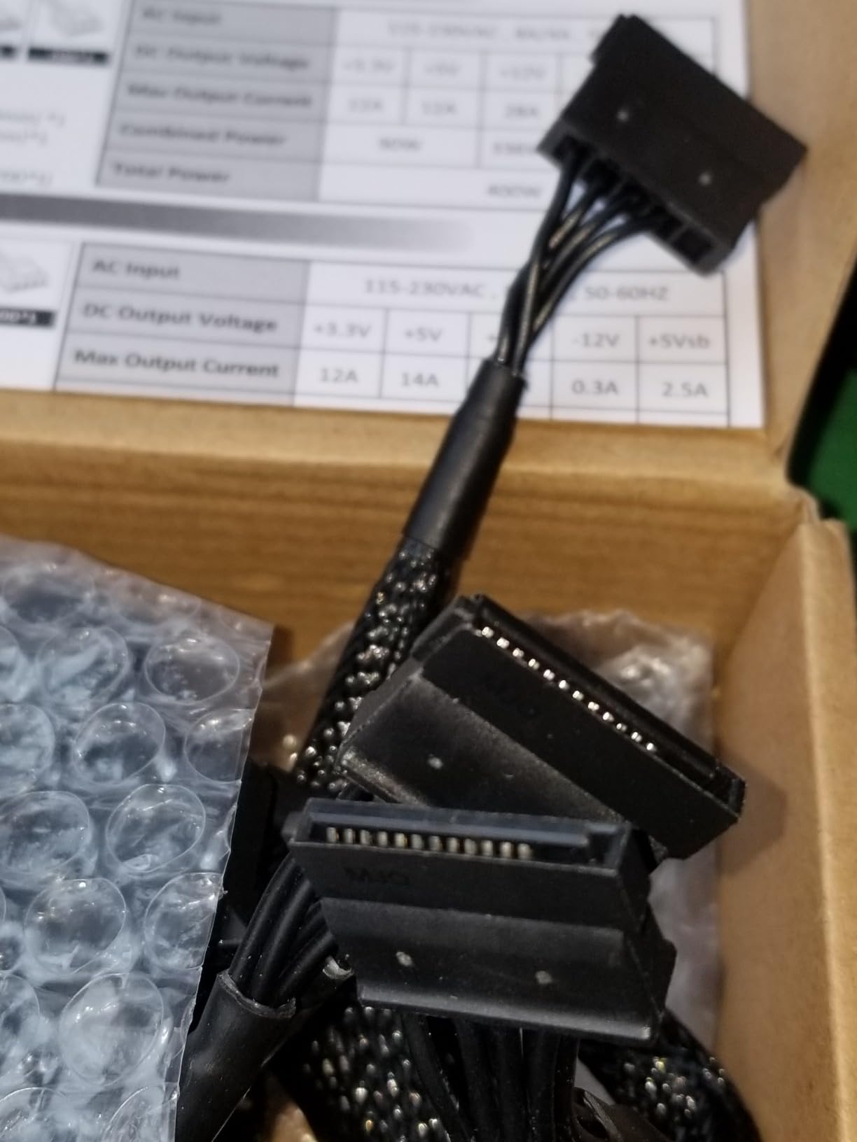 Apevia SFX-AP500W Mini ITX Solution/Micro ATX/SFX 500W Power Supply customer photo 2