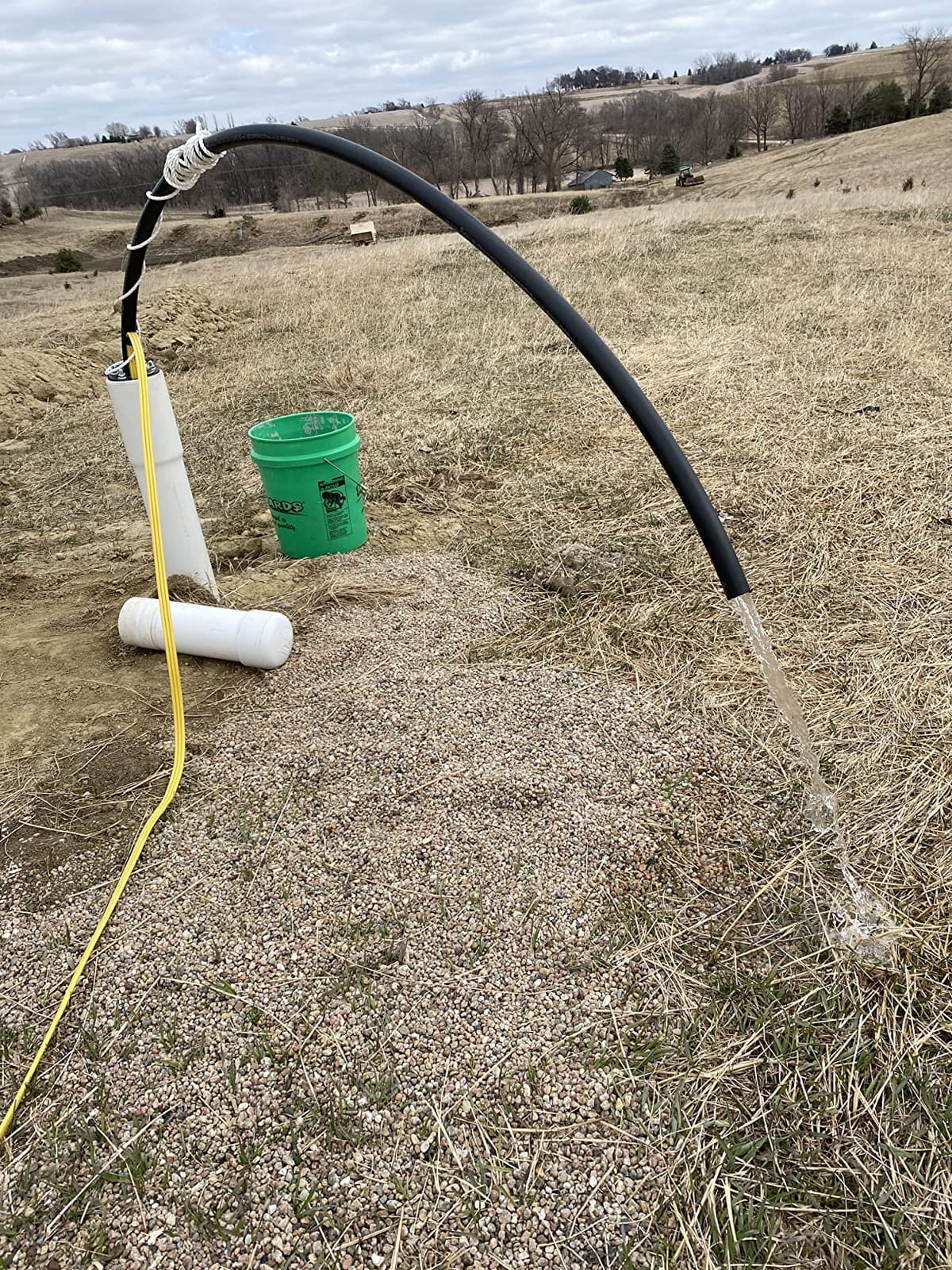 Pump 500W DC 48V Solar Water Pumps, Max head 393ft,7.9GPM Flow，3 inch Solar deep well submersible Pumps with MPPT controller float switch kits for home or farm customer photo 1