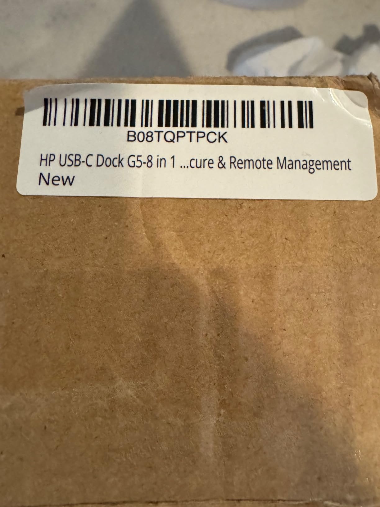 HP USB-C Dock G5-11-in-1 Adapter for Both USB-C and Thunderbolt-Enabled Laptops, PCs, & Notebooks - for Charging, Networking, or Data Transfers - Great for Secure & Remote Management,Black customer photo 1