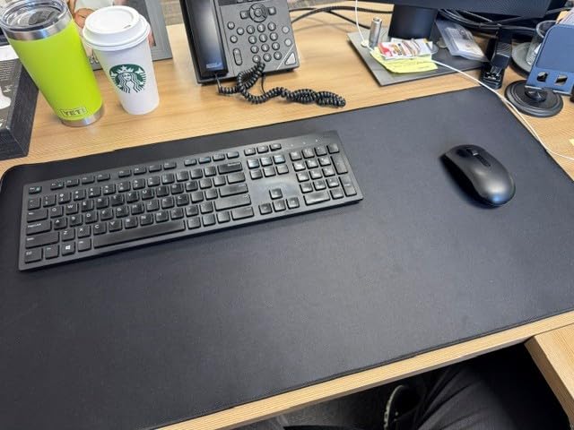 Large Gaming Mouse Pad, 31.5x15.7 in Large Desk Computer Keyboard Mouse Mat customer photo 1