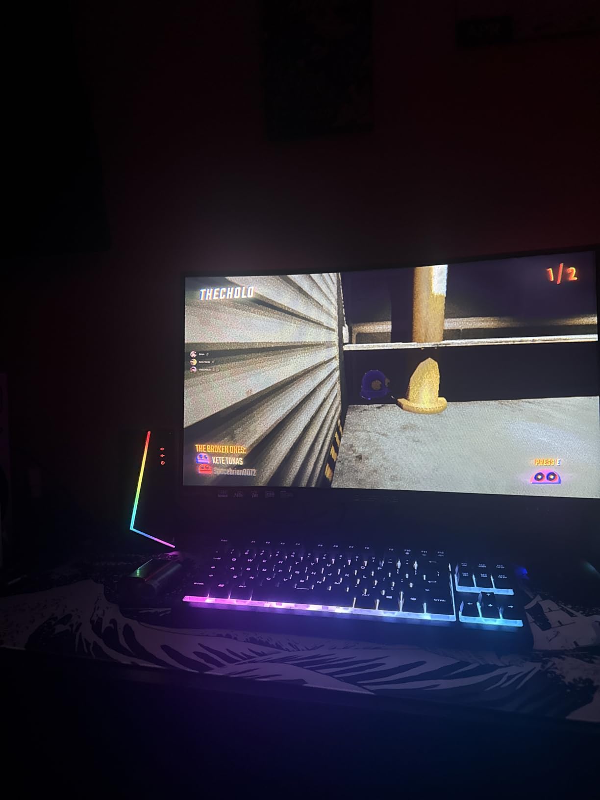 Large Gaming Mouse Pad, 31.5x15.7 in Large Desk Computer Keyboard Mouse Mat customer photo 2