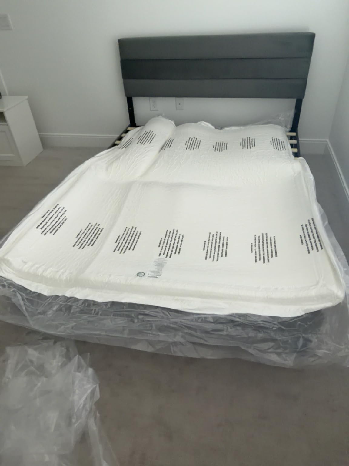 FDW | 8 Inch Twin Mattress | Medium Firm | Gel Memory Foam | White customer photo 2