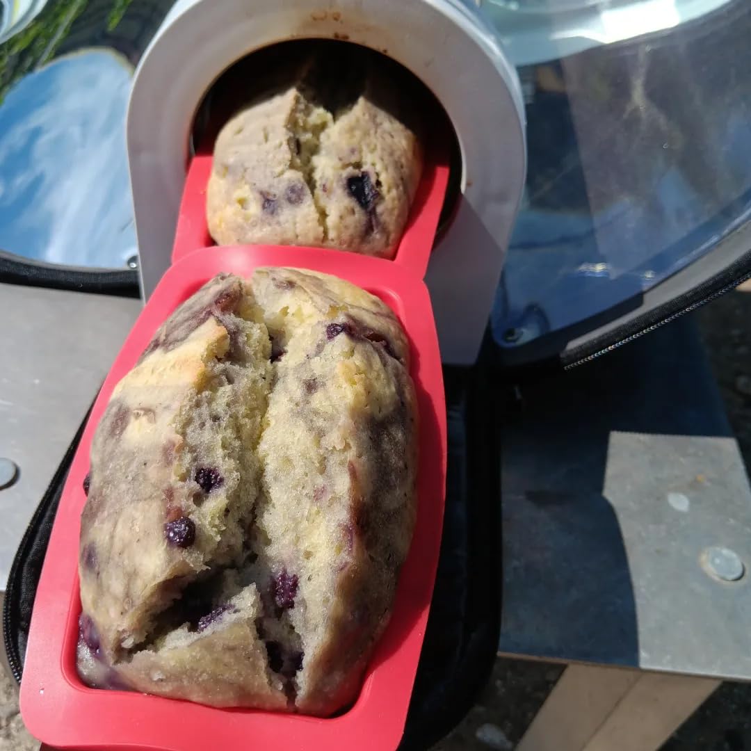 Solar Oven, 4.5L Portable Solar Cooker with Thermometer, Fuel-Free customer photo 2
