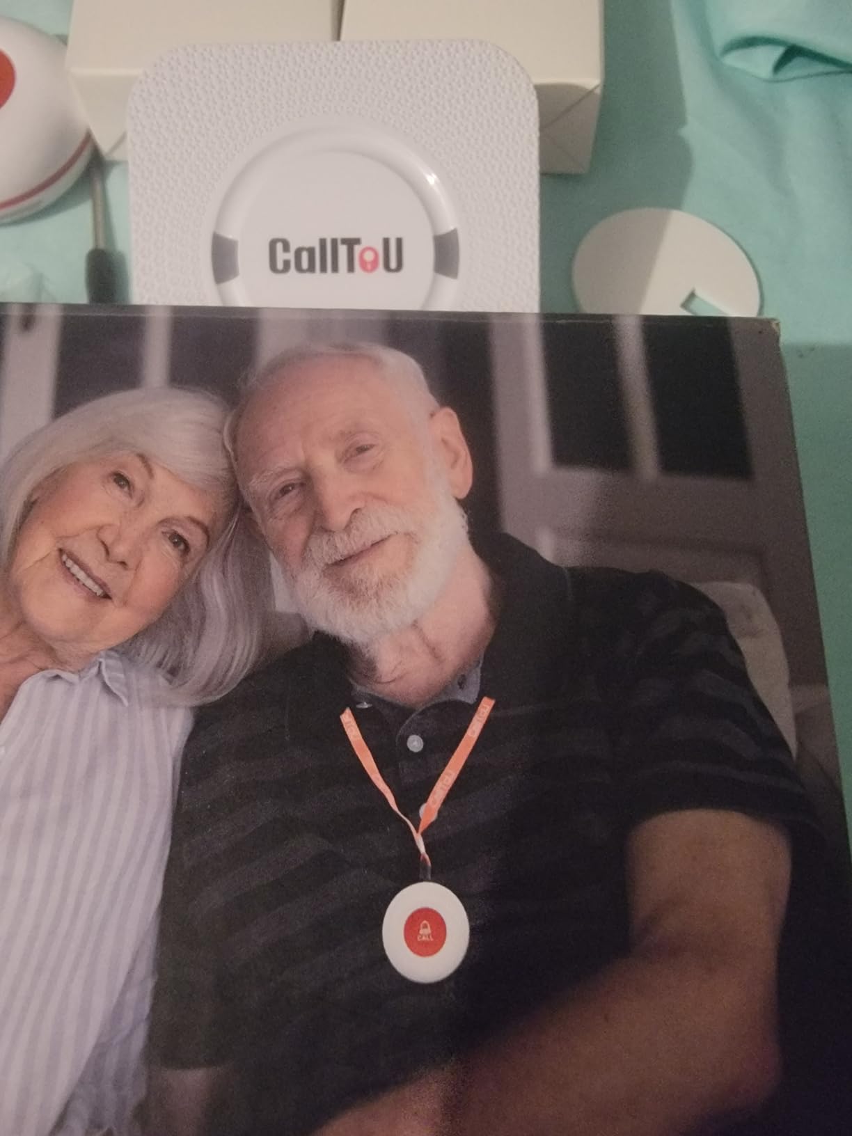 CallToU Caregiver Pager Wireless Alert Button Home Wireless Intercom System customer photo 2