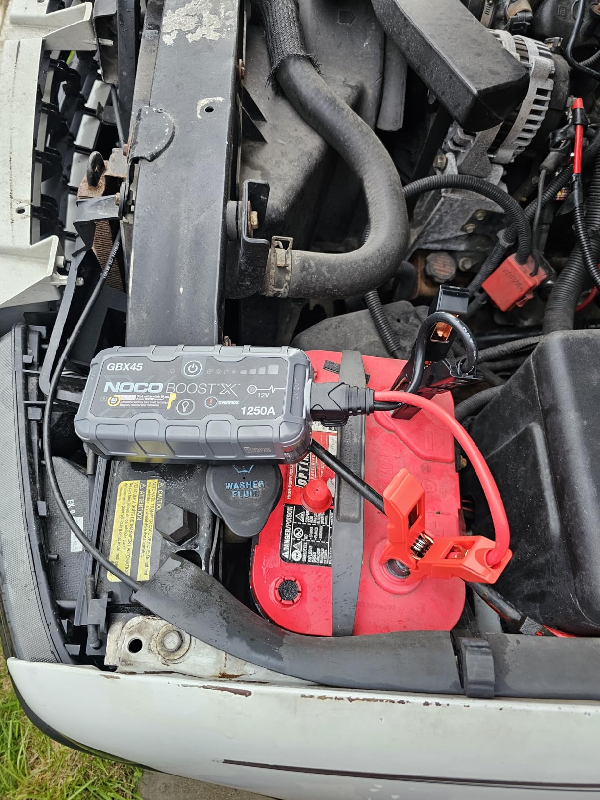 NOCO Boost GBX45 1250A UltraSafe Jump Starter, 12V Lithium Battery Booster customer photo 1