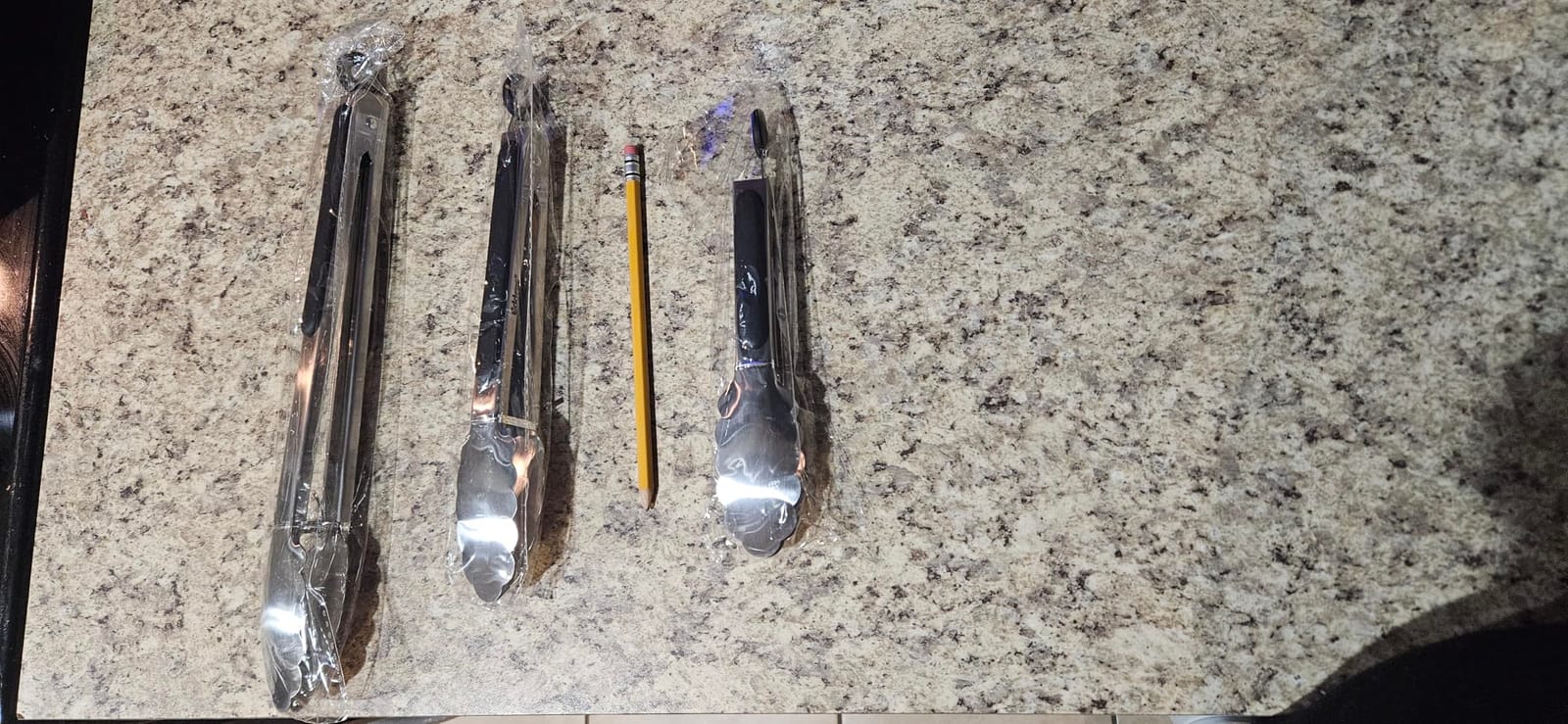 Tongs For Cooking Up to 600 °F Metal Kitchen Tongs 3PCS 7,9,12 Inch customer photo 1