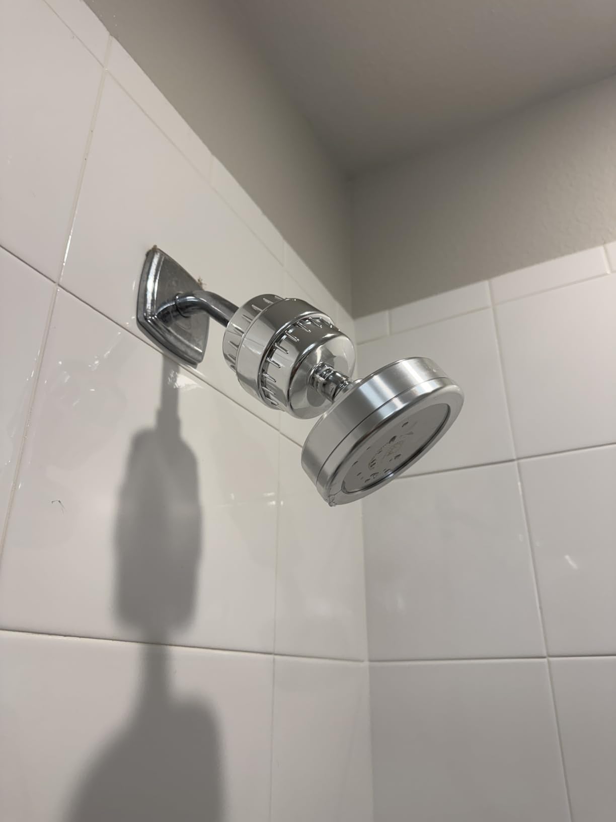 AquaHomeGroup Filtered Shower Head, 20+3 Stage, Reduces Chlorine, Chrome customer photo 2