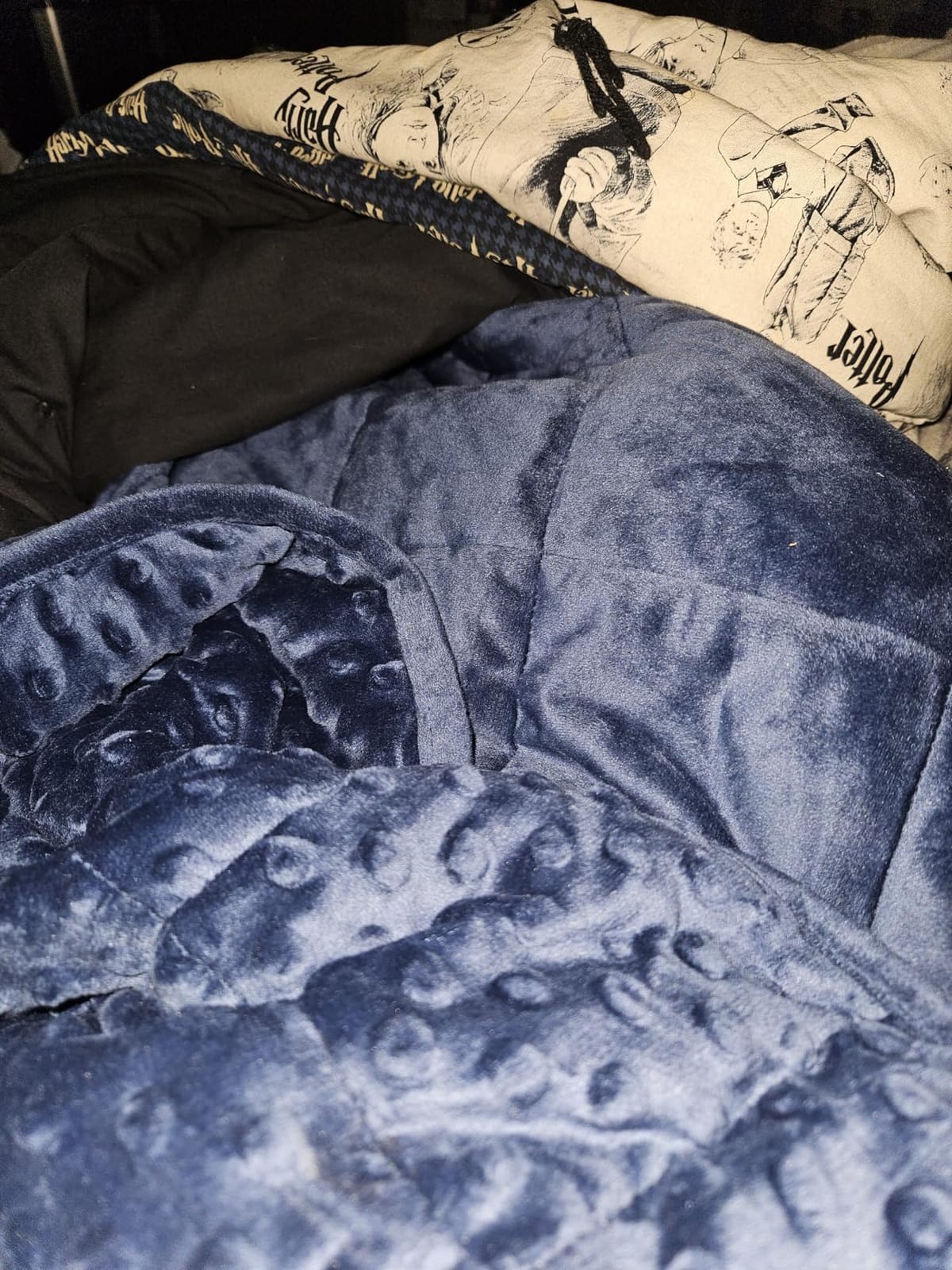 L'AGRATY Weighted Blanket for Adults 15lbs, 48
