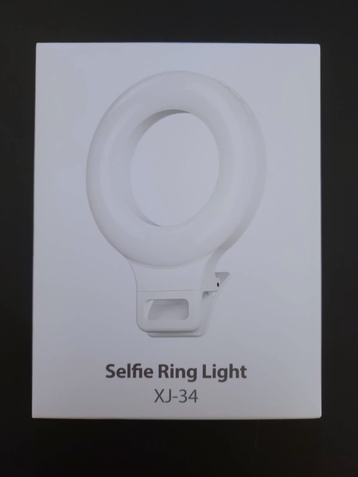 Clip on Ring Light, Kimwood Rechargeable 60 LED Selfie Ring Light for Phone, Laptop, Tablet (3 Models, 5 Level Brightness) customer photo 1