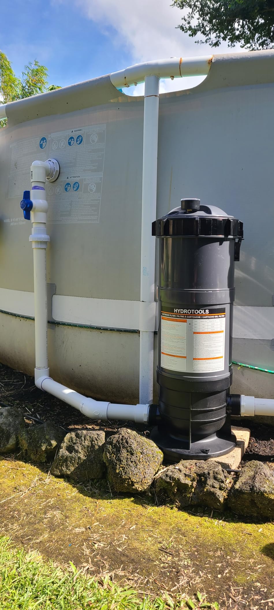 Swimline Pool Cartridge Filter Tank & Element, Sure-Flo 24K Gal customer photo 2