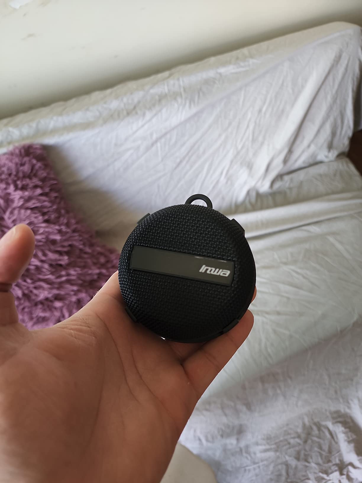 Inwa Portable Bluetooth Speaker, Bike Speakers with Speed Display, Wireless Speaker with 480 Mins Super Long of Playtime. Decent Sound, Compact Size and Loudness for Riding, Hiking, Showering, Golfing customer photo 2