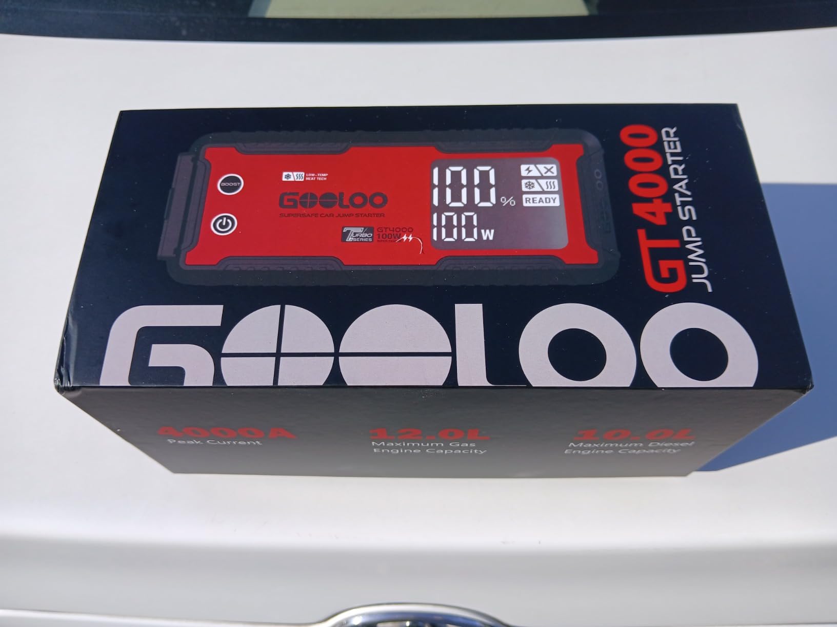 GOOLOO GT4000 Arctic Jump Starter with -40°F Battery Preheat Technology | 4000A Peak for 12L Gas & 10L Diesel customer photo 2
