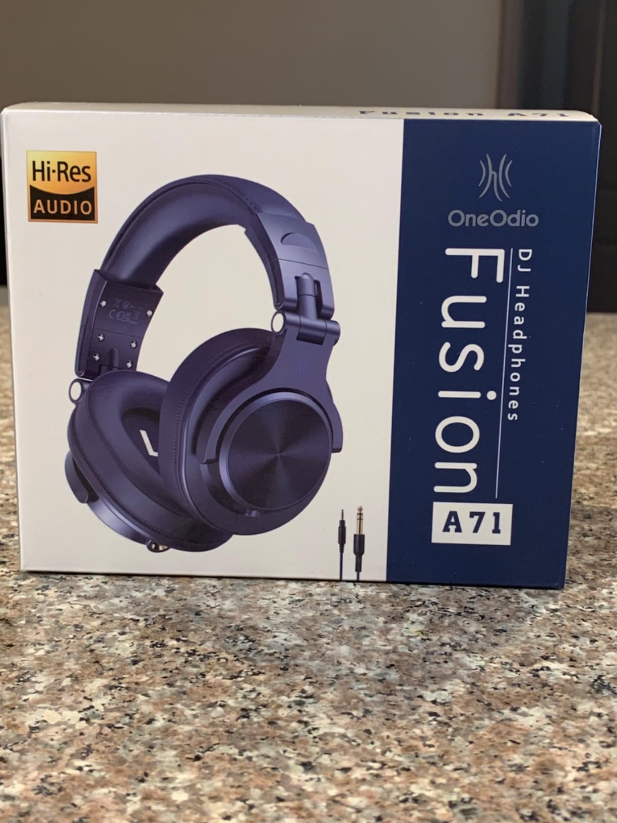 OneOdio A71 Hi-Res Wired Over-Ear Studio Headphones for DJ, Mixing - Black | headphone for studio recording, monitoring and mixing, with foldable design, 3.5mm/6.35mm jacks connect to PC, computer, DJ customer photo 1
