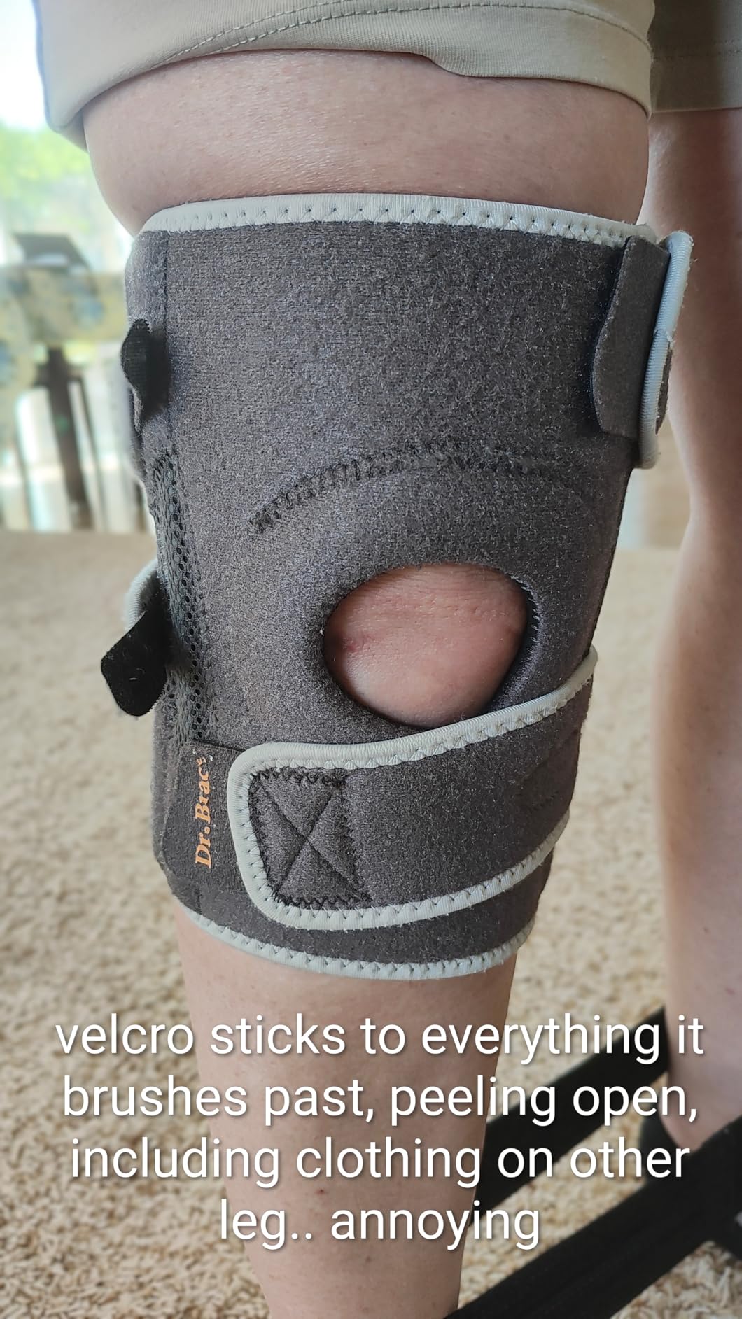DR. BRACE ELITE Knee Brace with Side Stabilizers & Patella Gel Pads customer photo 1