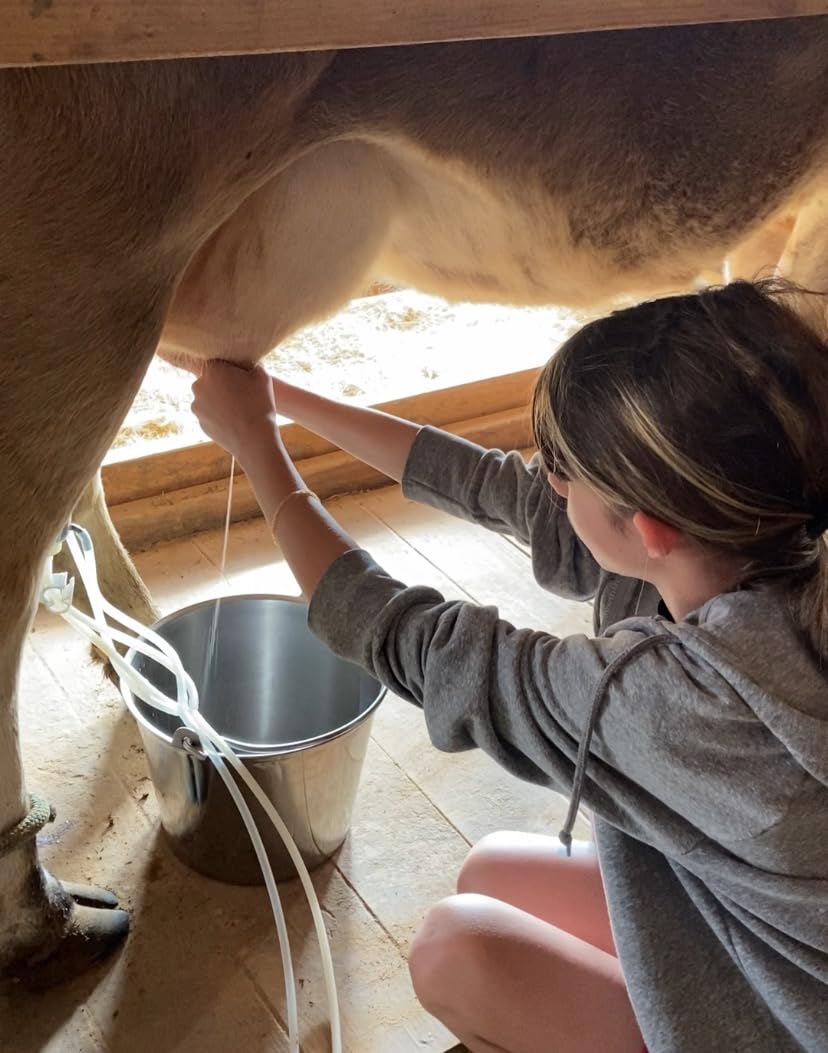 6L Goat Milking Machine, Plug-in Pulsation Pump Milker (Classic) customer photo 2