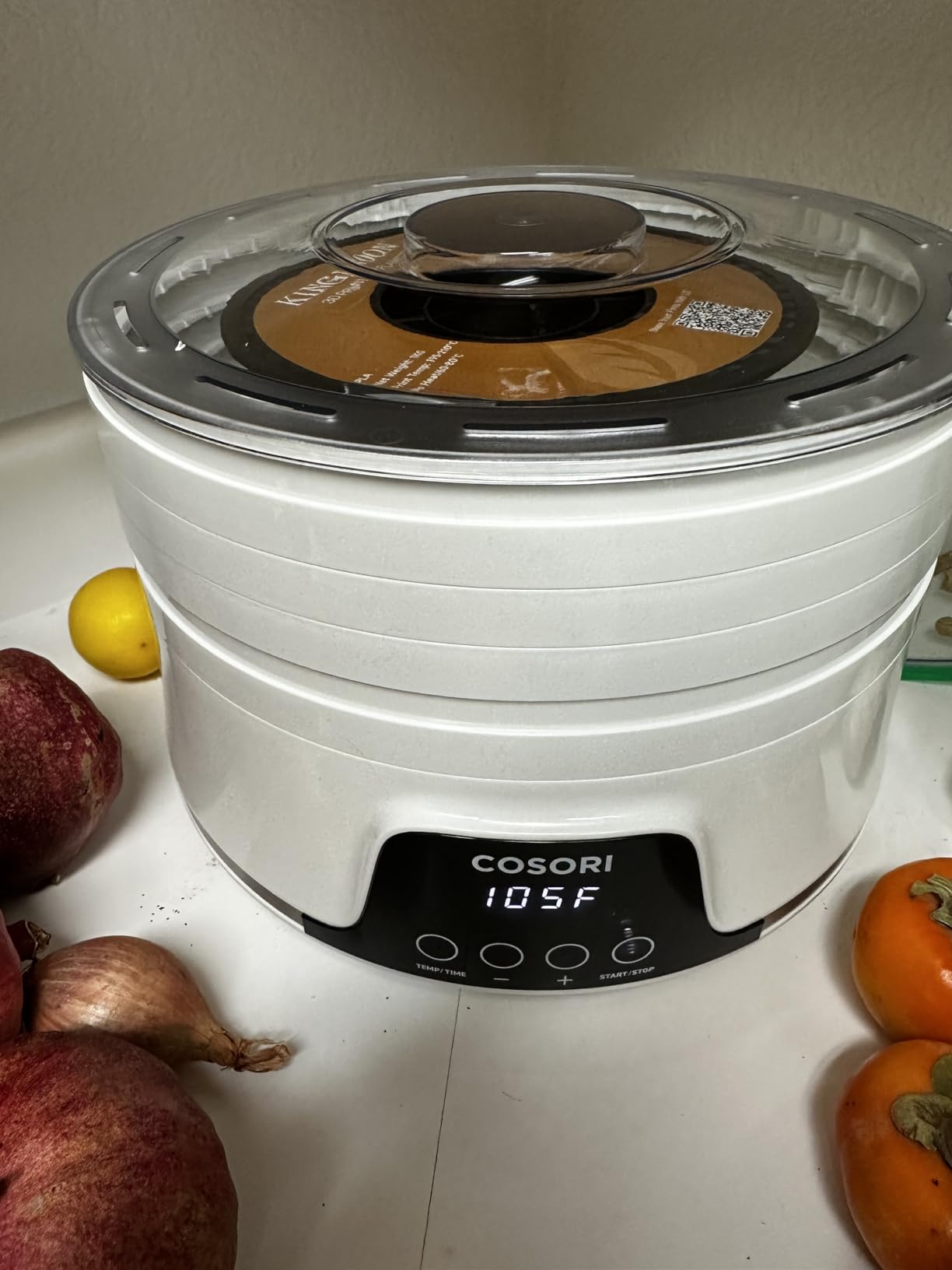 Cosori Food Dehydrator, 5 BPA-Free Trays, 165°F Temperature Control, 350W customer photo 1