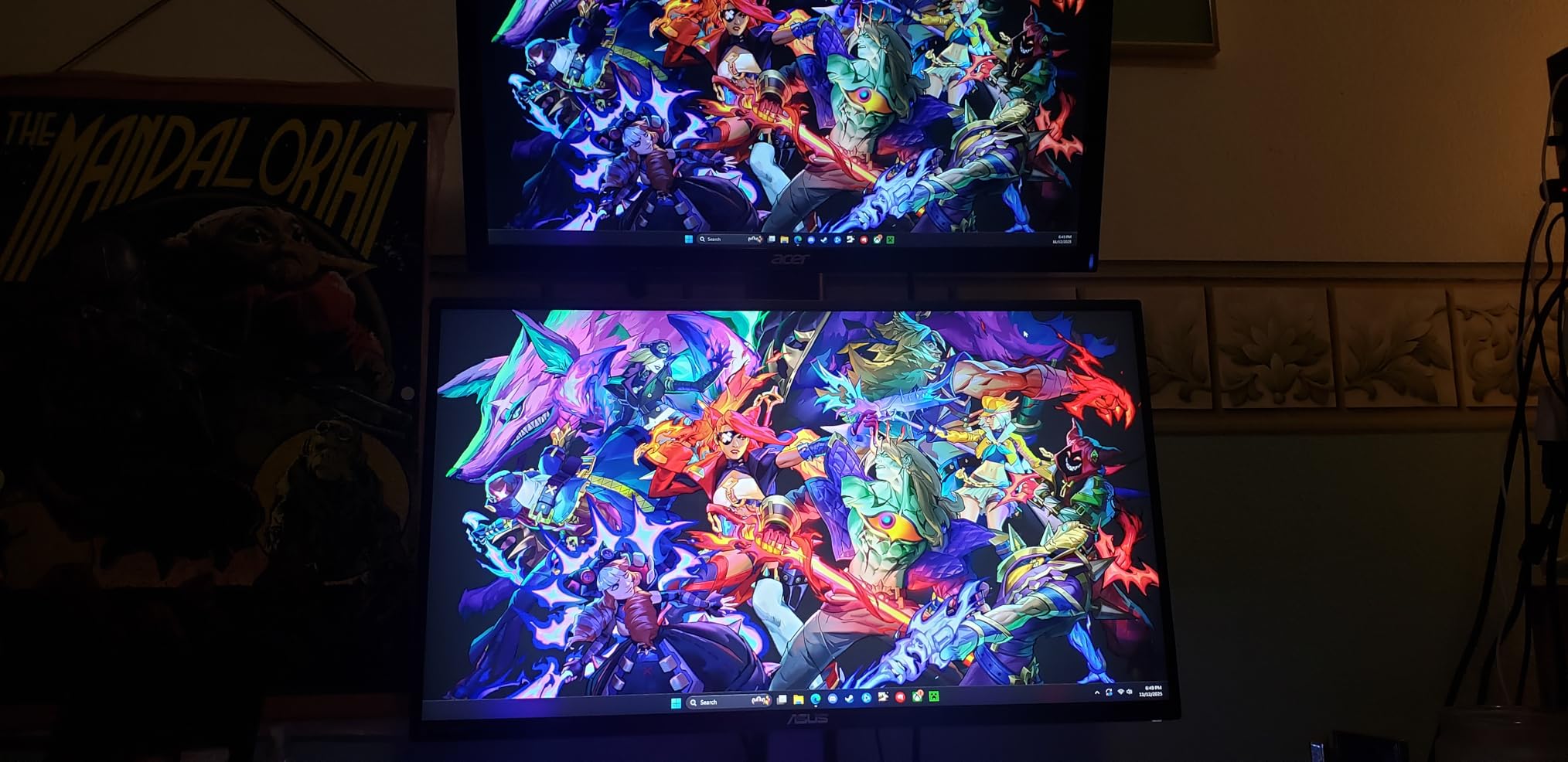 ASUS TUF Gaming 27 Inch Gaming Monitor - Full HD, 1080P, 165Hz (Supports 144Hz), 1ms, Extreme Low Motion Blur, FreeSync Premium, Shadow Boost, Eye Care, HDMI, DisplayPort, Tilt Adjustable - VG277Q1A customer photo 2