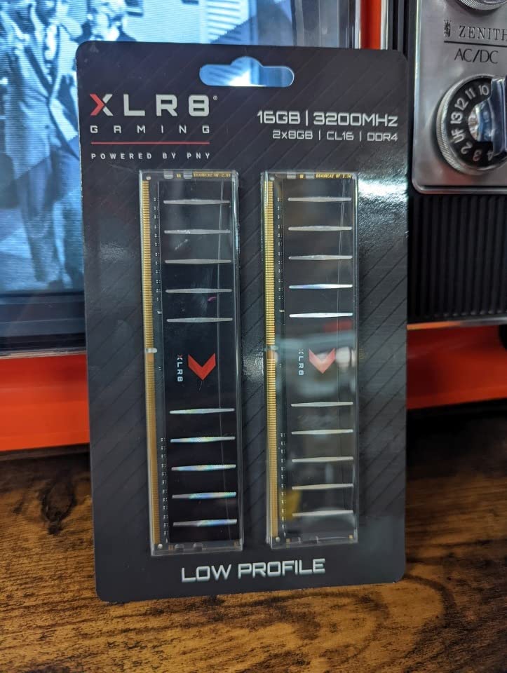 PNY DDR4 16GB (2x8GB) 3200MHz CL16 Low Profile Desktop Memory Kit customer photo 1