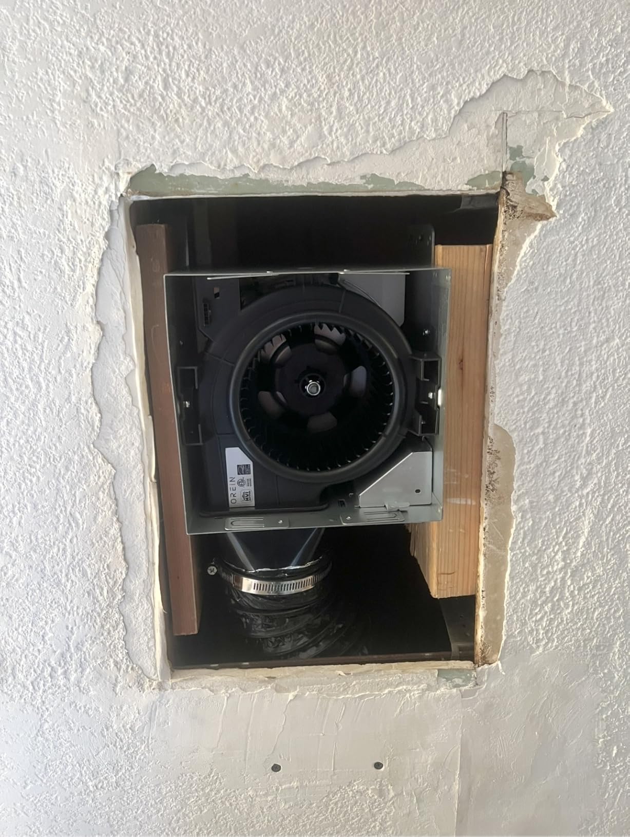 OREiN 2-in-1 Bathroom Exhaust Fan with Light, 110 CFM, ENERGY STAR customer photo 1