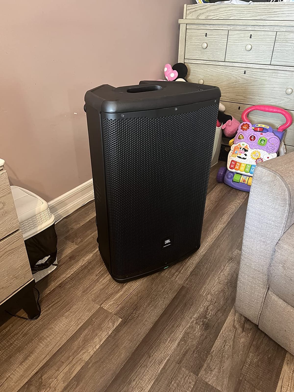 JBL Professional EON712 Powered PA Speaker, Loudspeaker with Bluetooth, 12 inch,1300 Watt, Corded Electric, Black customer photo 2