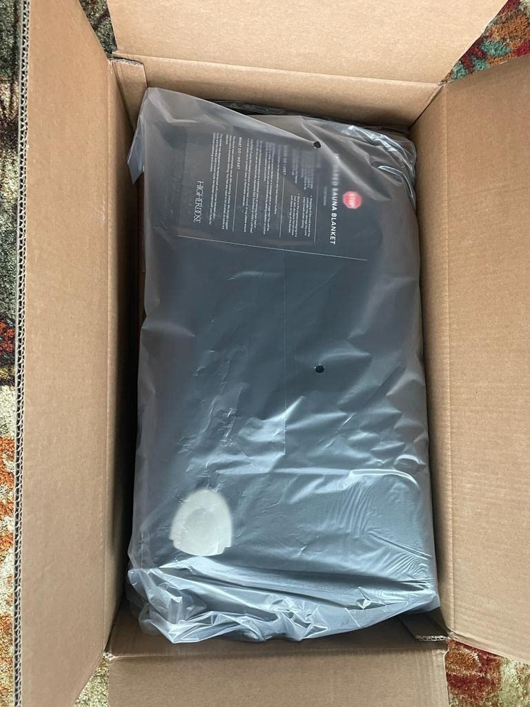 HigherDOSE Infrared Sauna Blanket with Low EMF and 9 Temp Levels customer photo 1