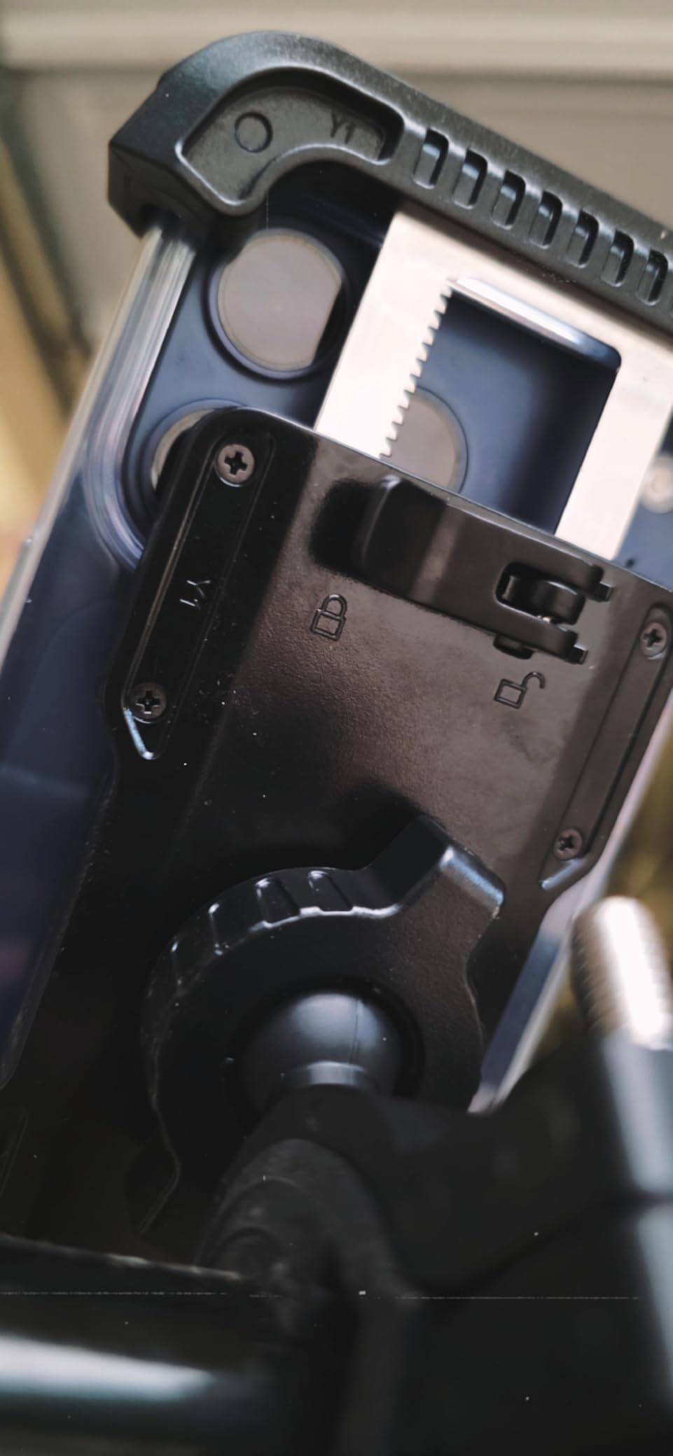 Lamicall Bike Phone Mount Holder - Motorcycle Phone Mount, Adjustable Cell Phone Holder Gifts, E-Bike Bicycle Scooter Handlebar Cradle Clip for iPhone Air 17 Pro Max, 16 15 Plus, 14, 4.7-6.8