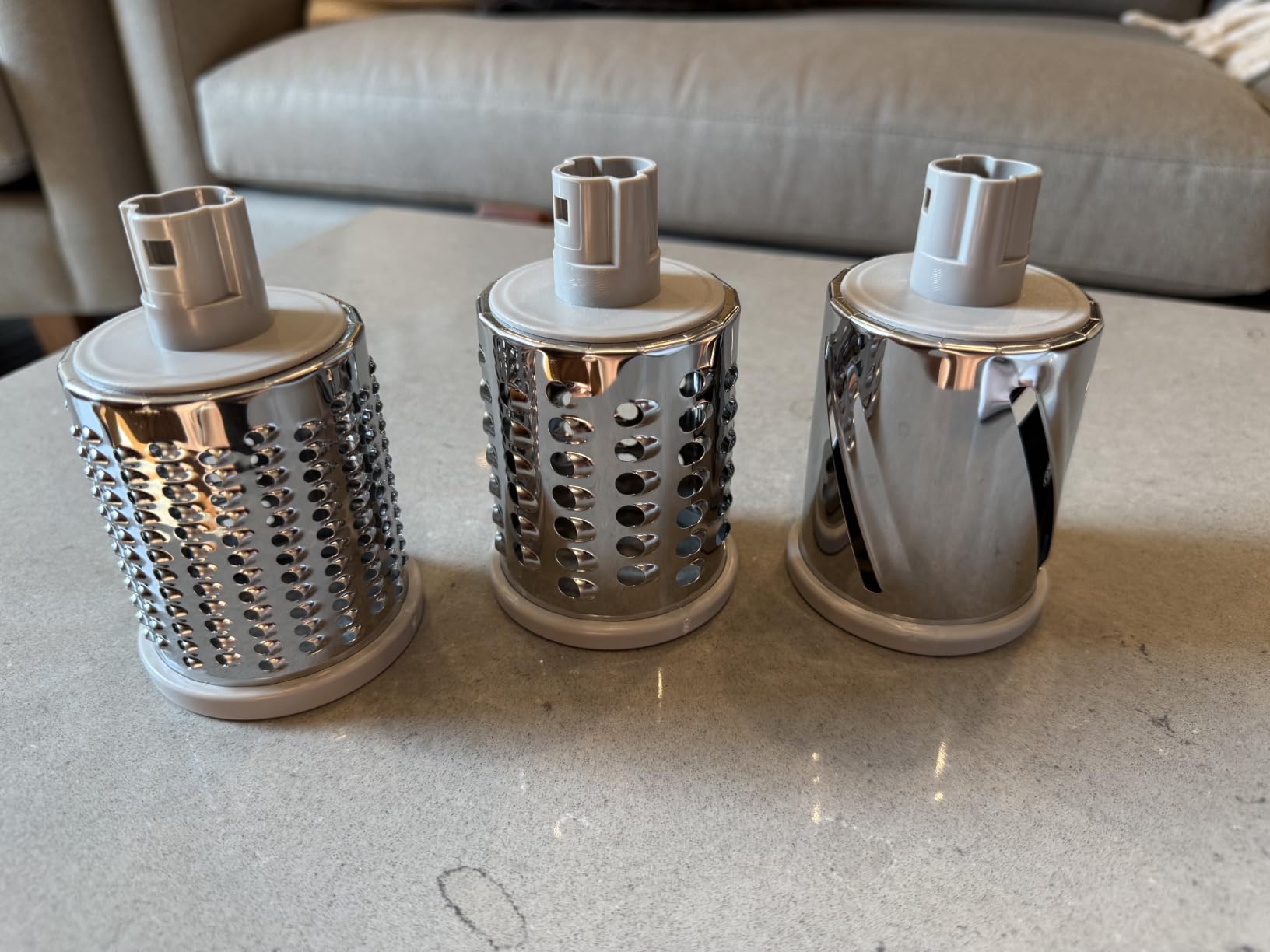 Geedel Rotary Cheese Grater Hand Crank, Cheese Shredder Vegetable Slicer customer photo 2
