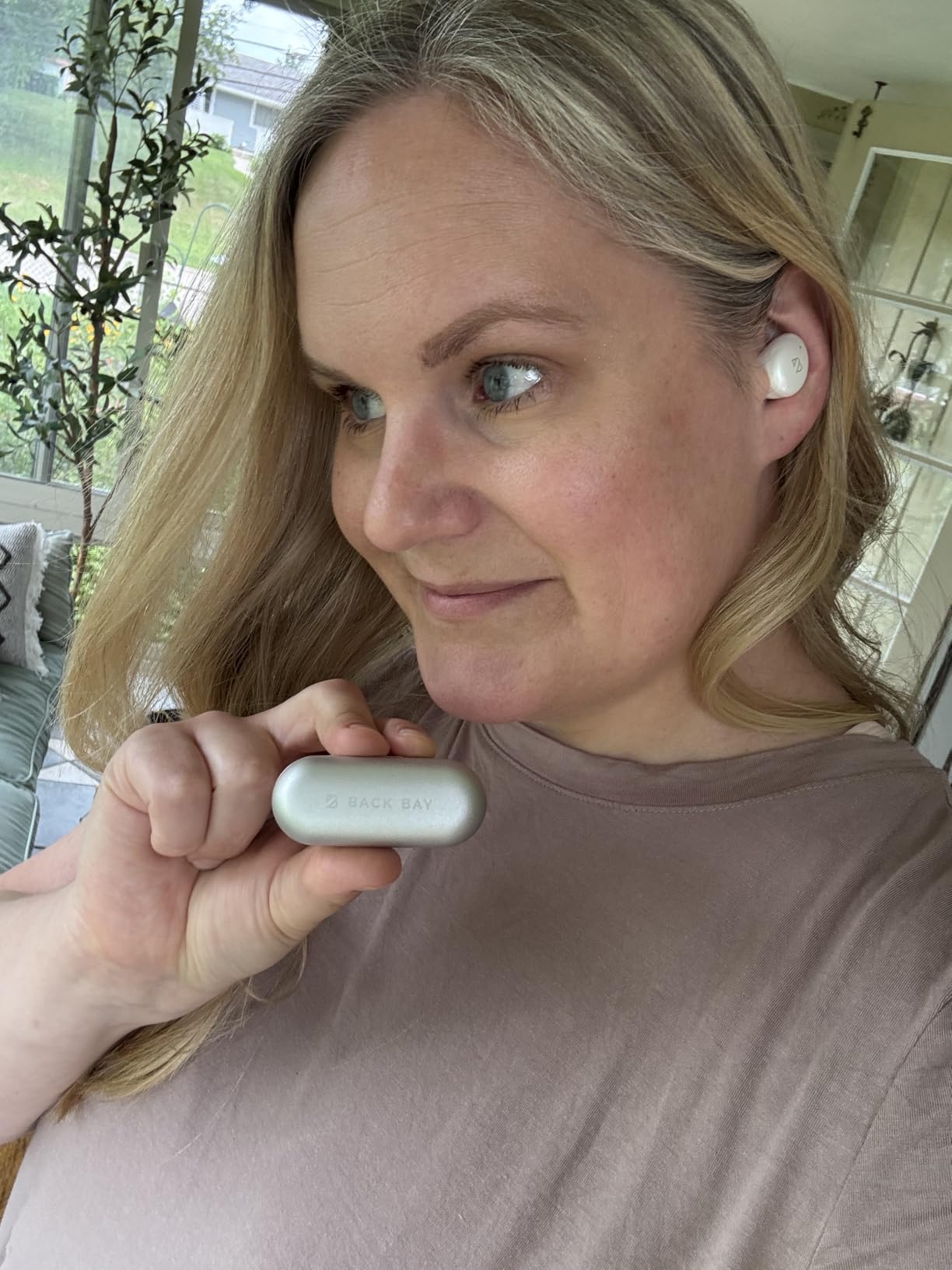 Back Bay Audio Mini Wireless Earbuds for Small Ears, Award-Winning Sound | Sweatproof Bluetooth Earbuds, Deep Bass, Tech Fitness Gifts for Men, Comfortable Bluetooth Ear Buds for Women customer photo 2