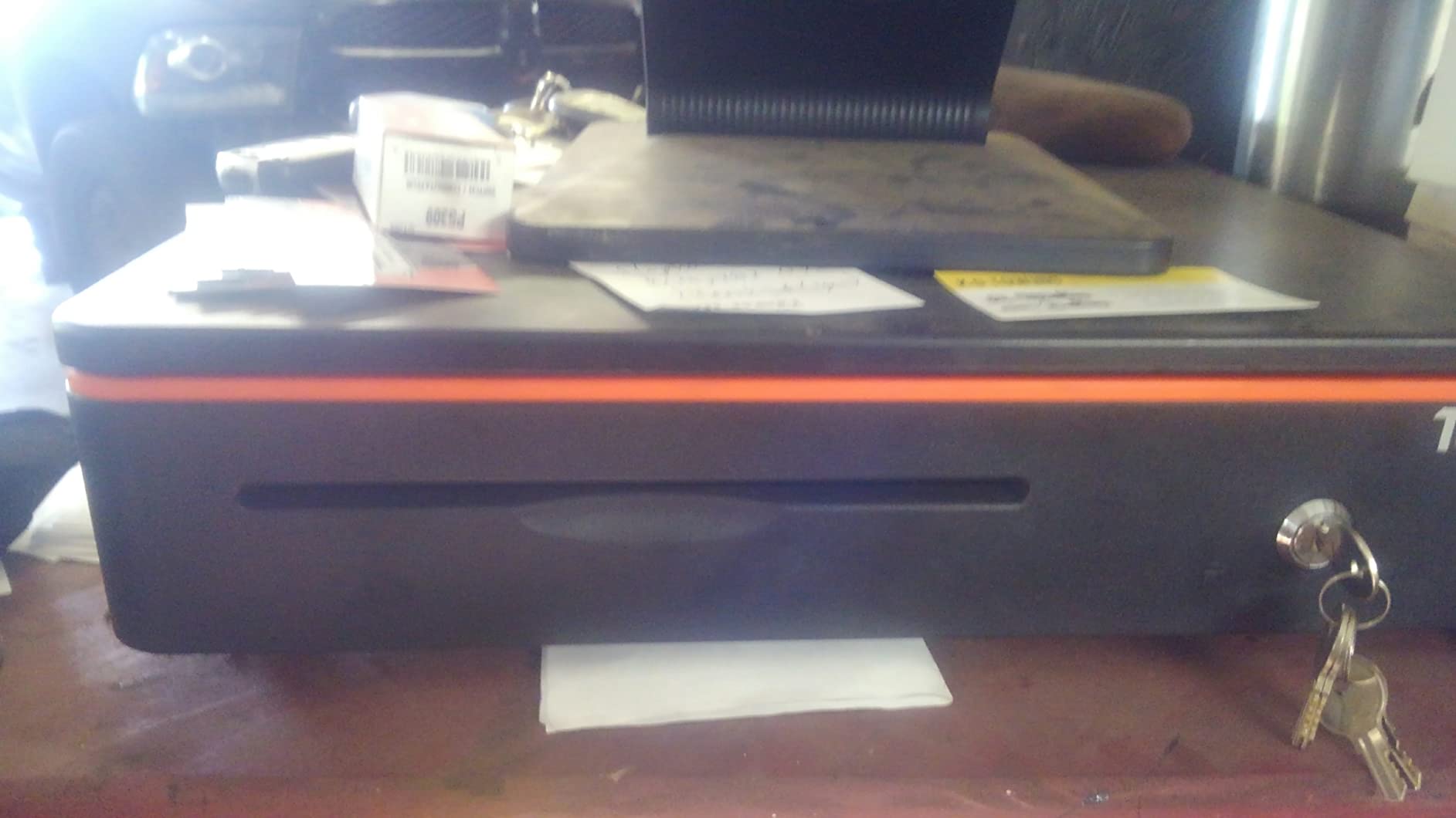 Tera Cash Register Drawer 16 inch: 5 Bill 8 Coin Media Slot for POS, 405R customer photo 1
