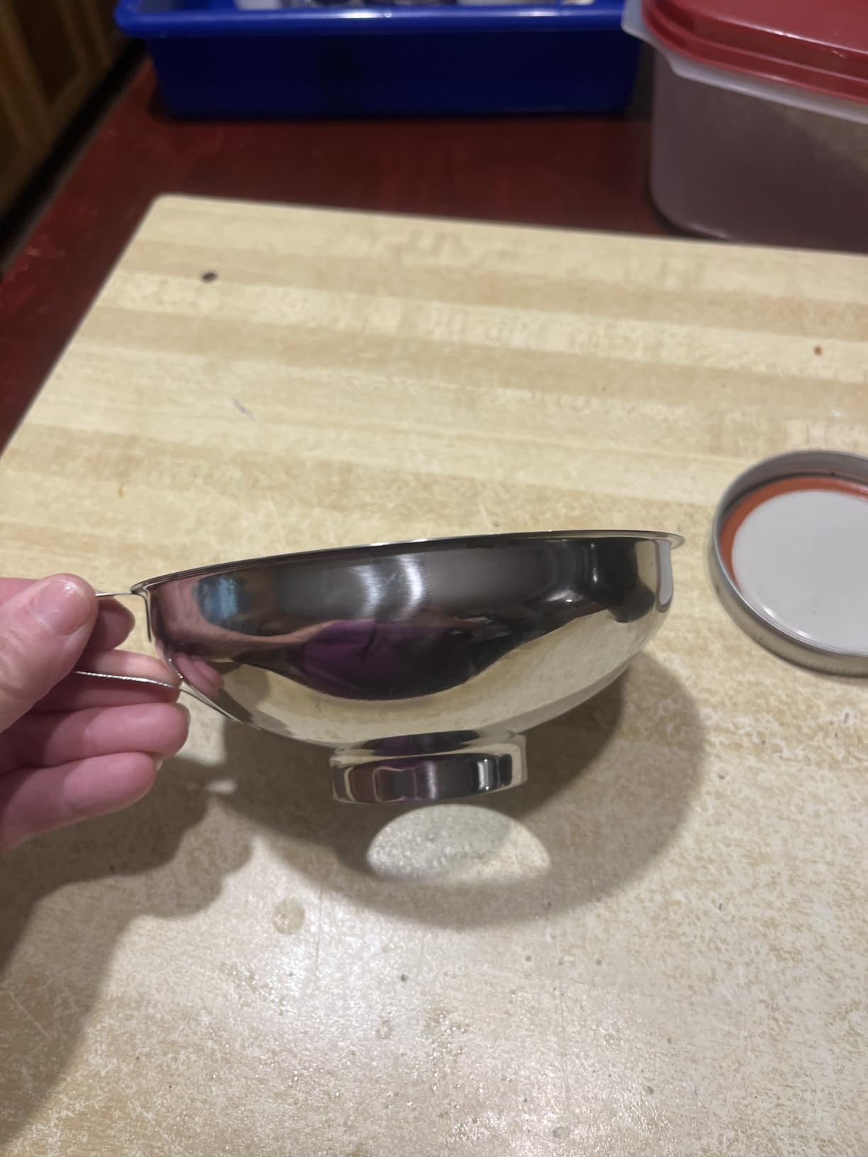 Canning Funnel for Kitchen Use, Wide Mouth Funnel for Mason Jars, Large Canning Funnels for Filling Bottles customer photo 1