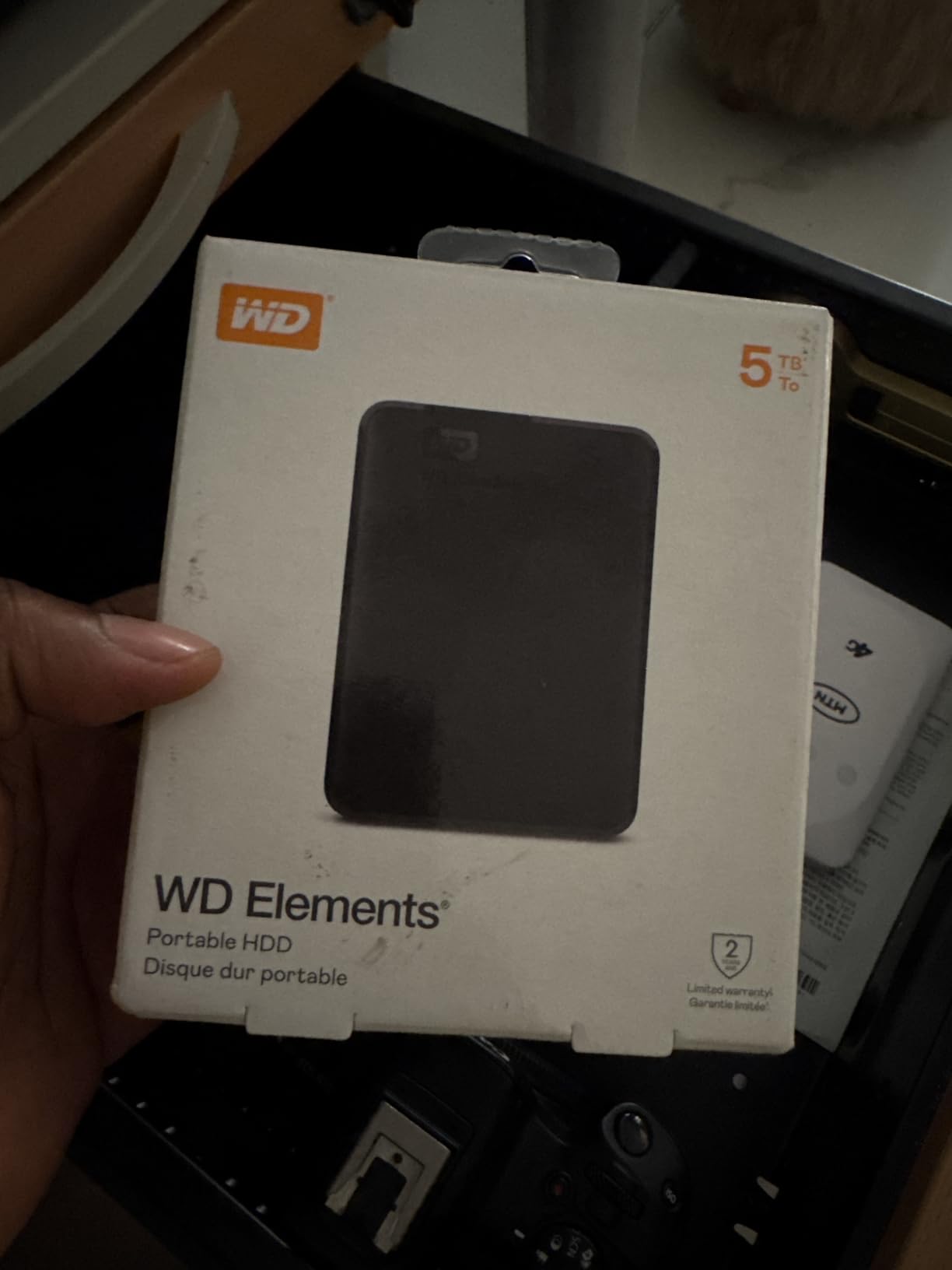 WD 20TB Elements Desktop External Hard Drive, USB 3.0 drive for plug-and-play storage - WDBWLG0200HBK-NESN customer photo 1