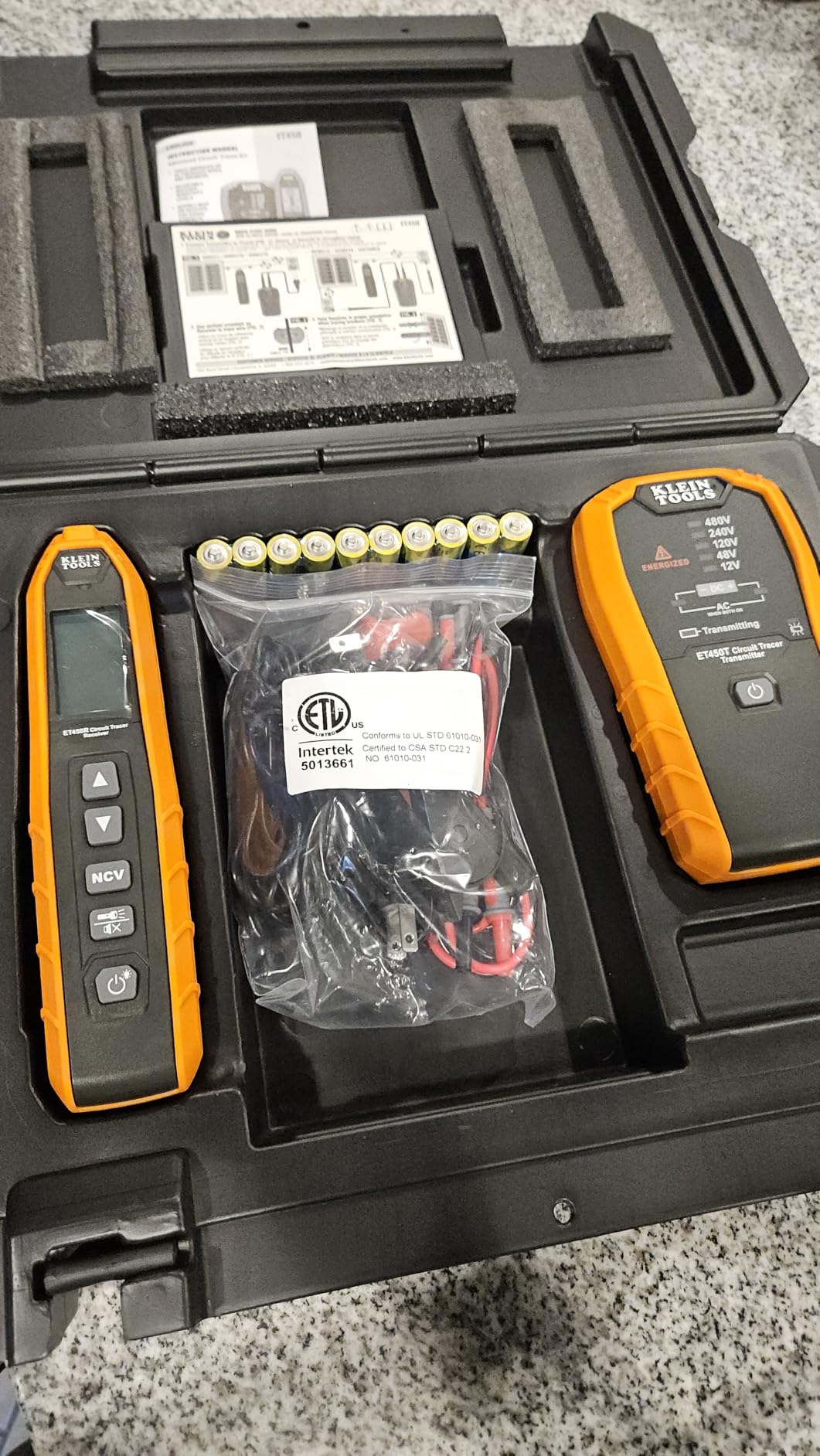 Klein Tools ET450 Advanced Circuit Breaker Finder and Wire Tracer Kit customer photo 2