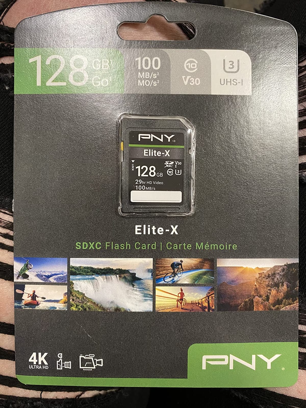 PNY 128GB Elite-X C10 U3 V30 SDXC Flash Memory Card 2-Pack, UHS-I, 4K UHD customer photo 2