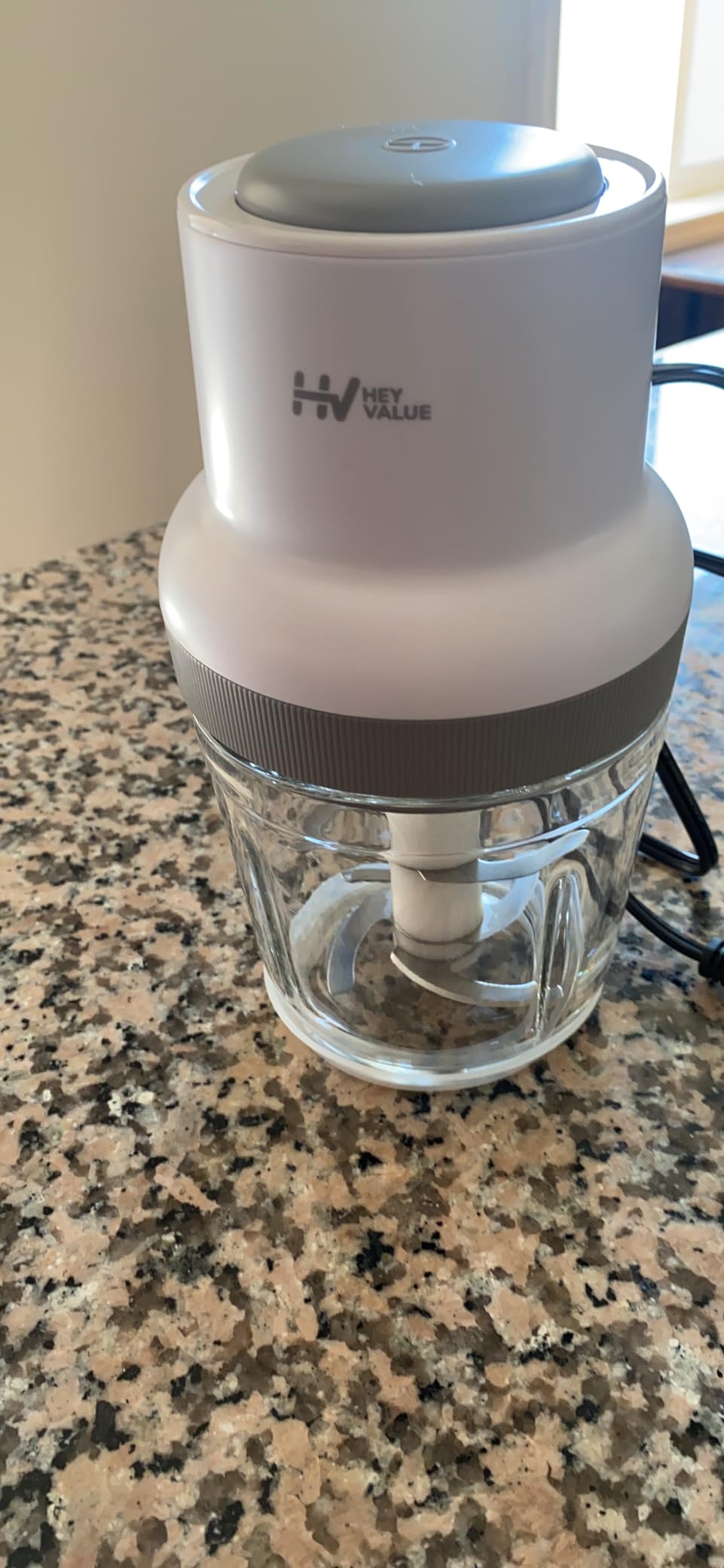 HEYVALUE 20 Oz Glass Baby Food Maker, Baby & Pet Large Food Processor Set customer photo 1