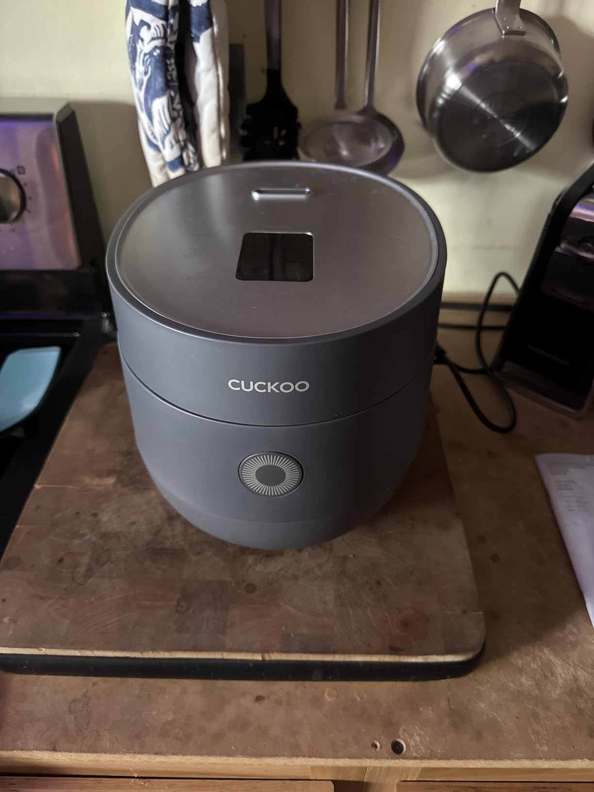 CUCKOO Micom Fuzzy Logic Rice Cooker, 12-Cup Cooked, Gray, CR-0675FG customer photo 2