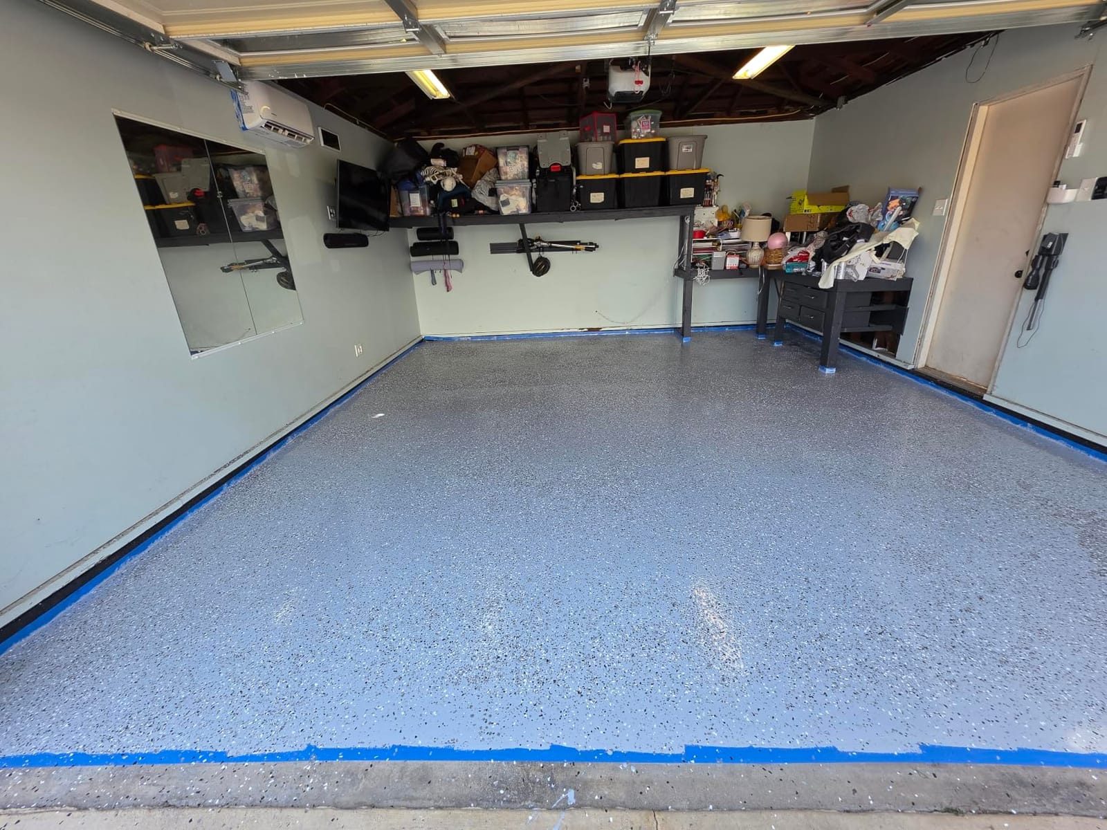 ArmorPoxy 100% Solids Garage Epoxy Floor Kit, Designer Gray, 600 Sq Ft 17pc customer photo 1