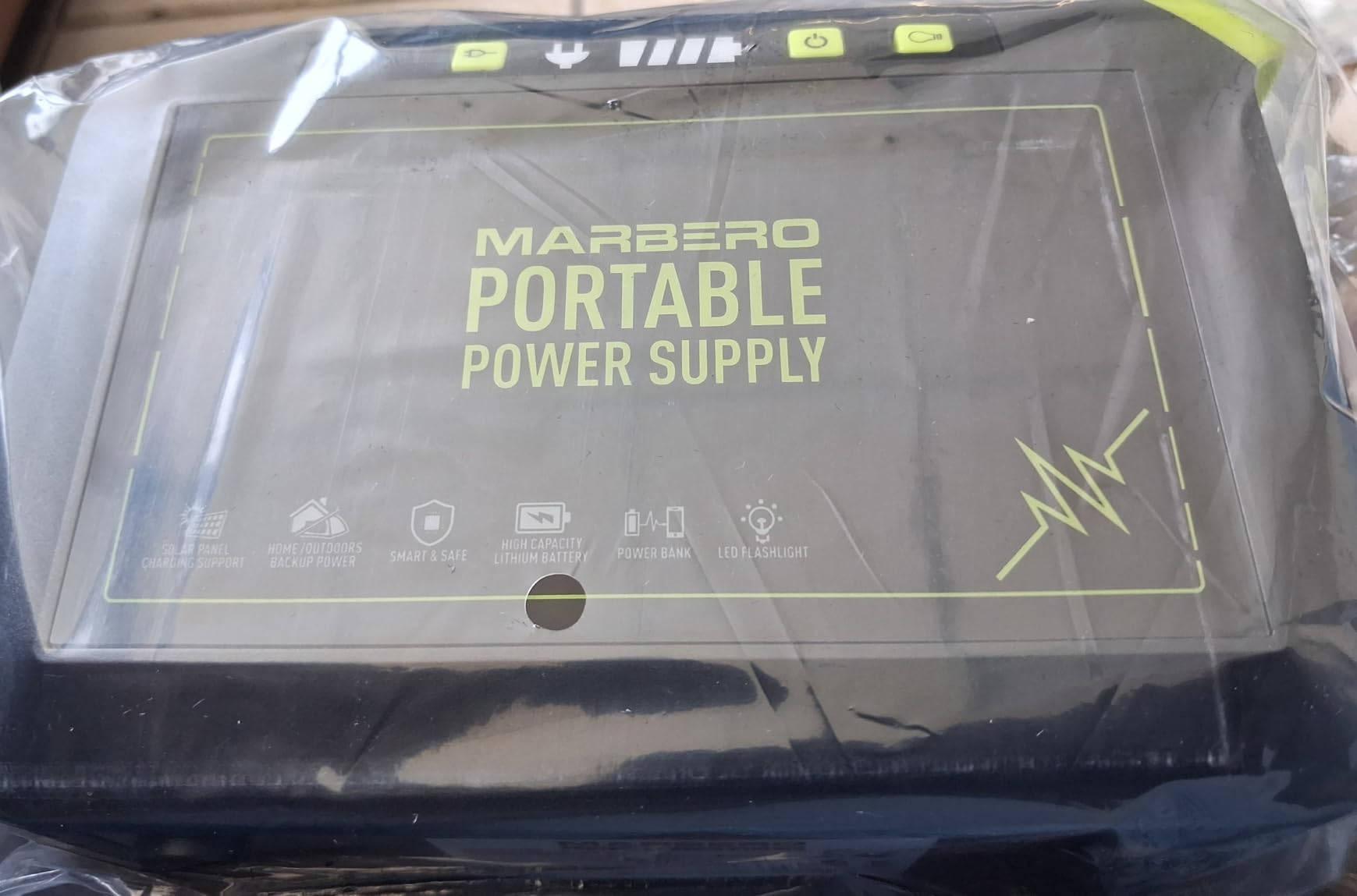MARBERO 200W Portable Power Station 148Wh Camping Solar Generator Laptop Power Bank with AC Outlet 110V, DC, USB QC3.0, LED Flashlights for CPAP Home Outdoor Trip Emergency Backup customer photo 2