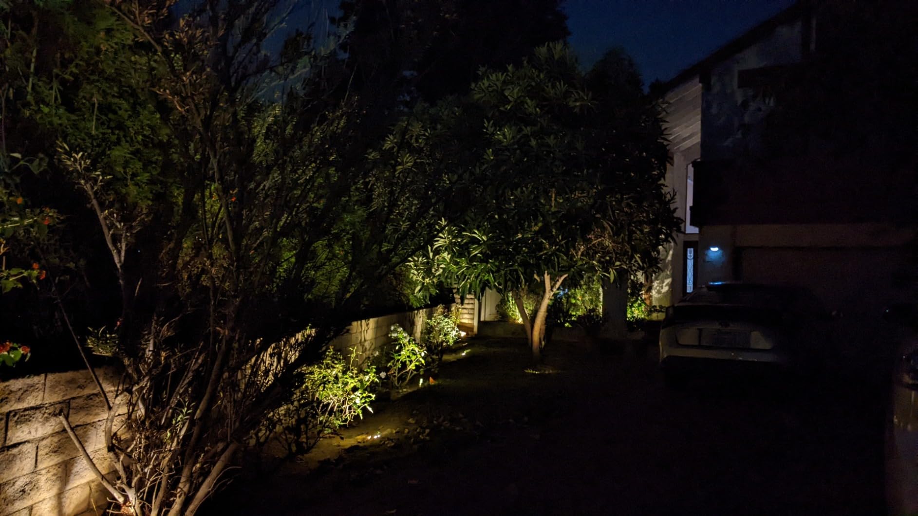SUNVIE 12W Low Voltage Landscape Lighting with Connectors 1200LM Ultra Bright Well Lights Landscape LED In Ground Waterproof Outdoor Warm White Paver Lights for Garden Yard Driveway 12 Pack customer photo 2