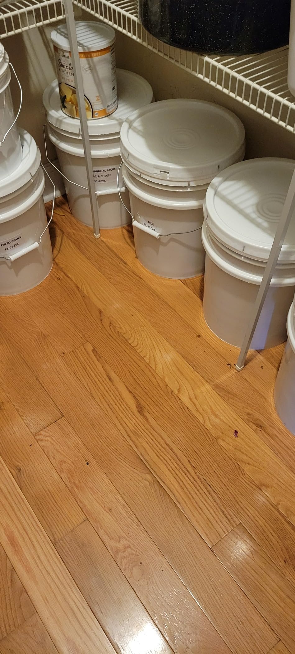 House Naturals 2 Gallon Food Grade, BPA Free, Made in USA Bucket with Screw On Lid (Pack of 3) customer photo 1