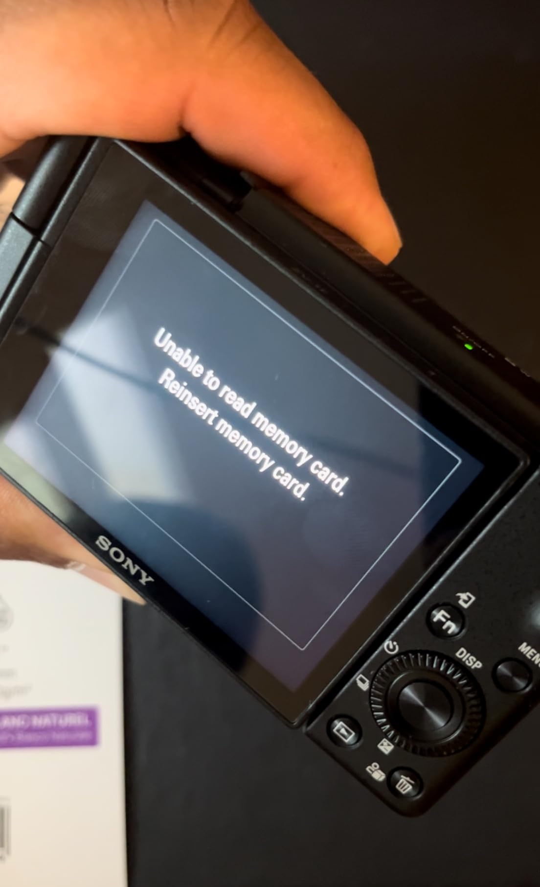 Sony ZV-1F Compact Digital Camera 4K Video White customer photo 2
