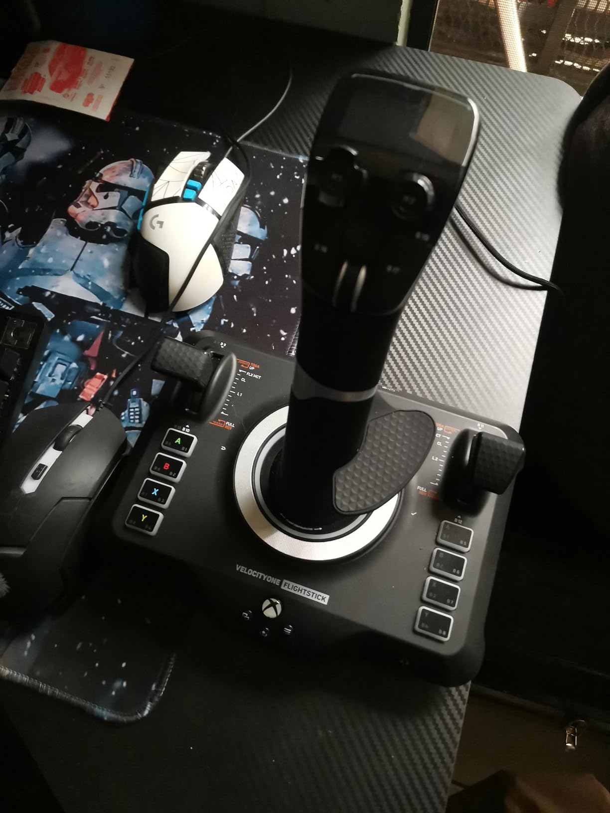 Turtle Beach VelocityOne Flightstick Universal Sim Controller, Xbox, PC customer photo 1