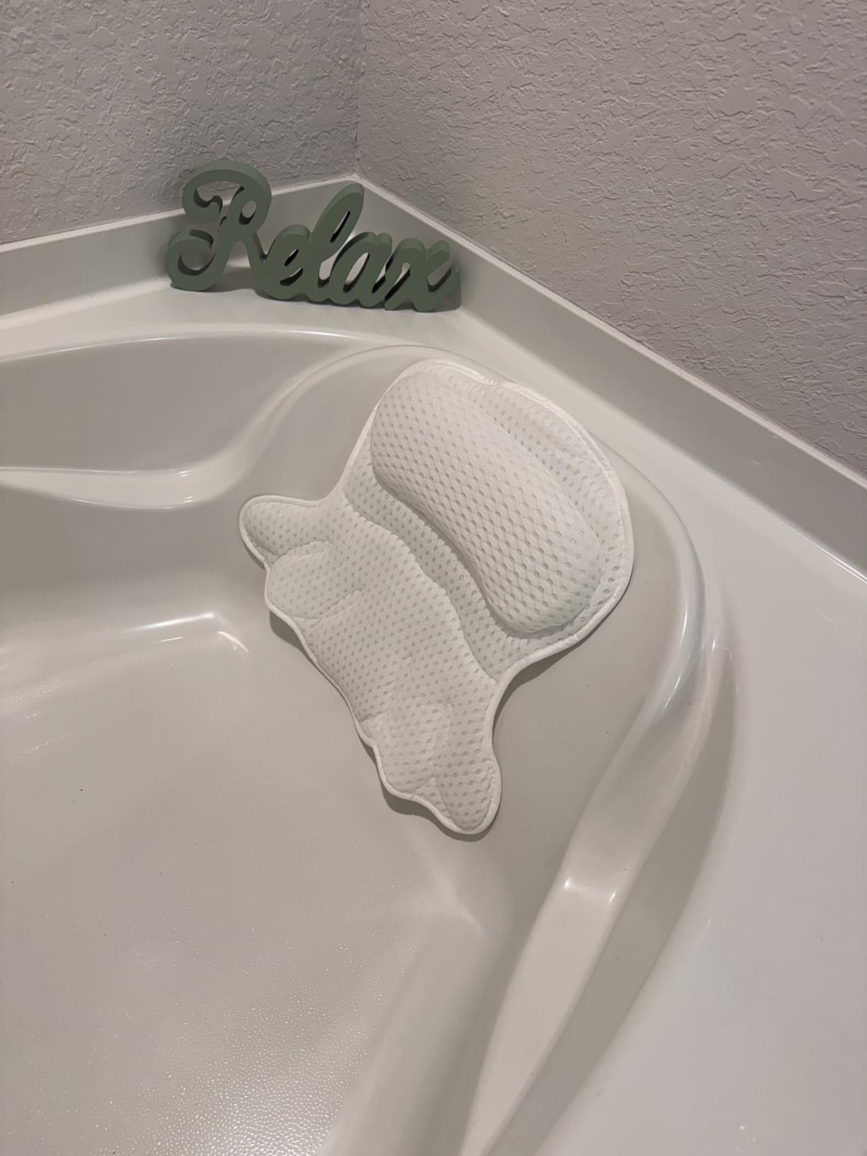 Ozyalo Bath Pillows for Tub, Luxury Bathtub Pillow for Head & Neck Support customer photo 1