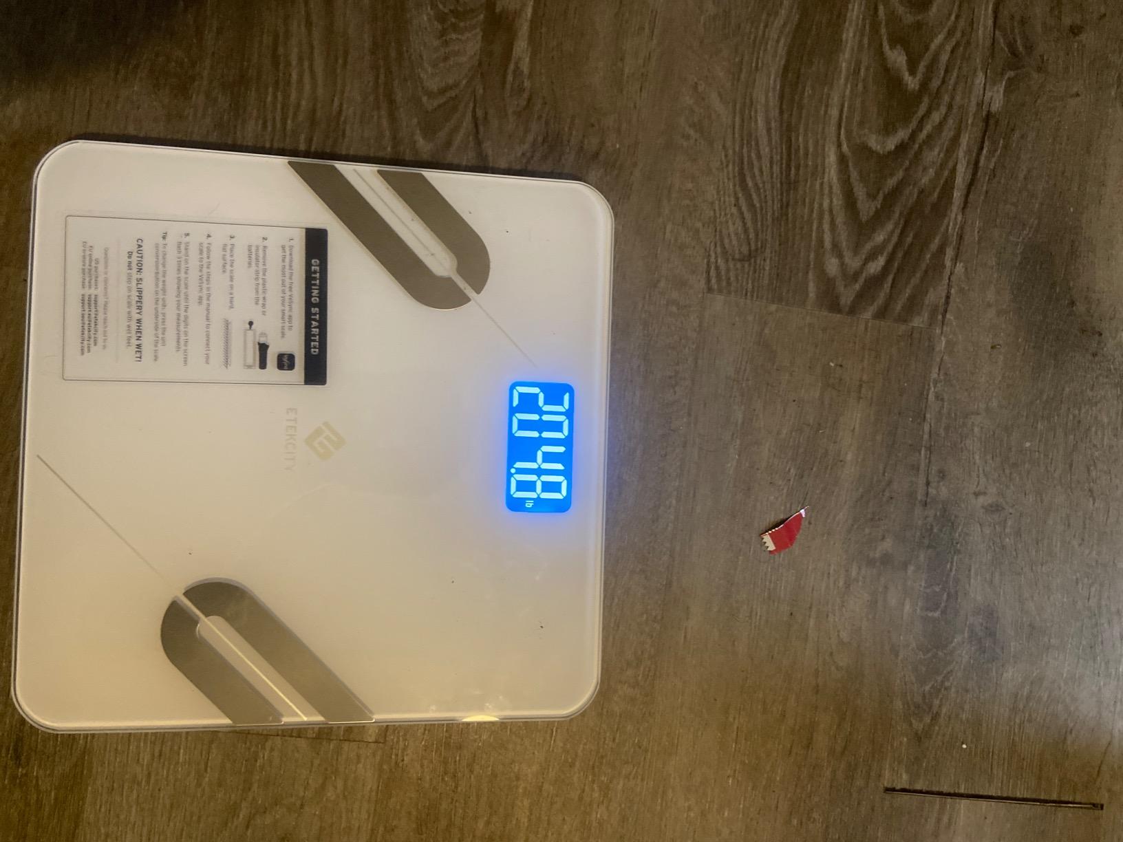 Etekcity Digital Bathroom Scale for Body Weight, Most Accurate to 0.05lb customer photo 1