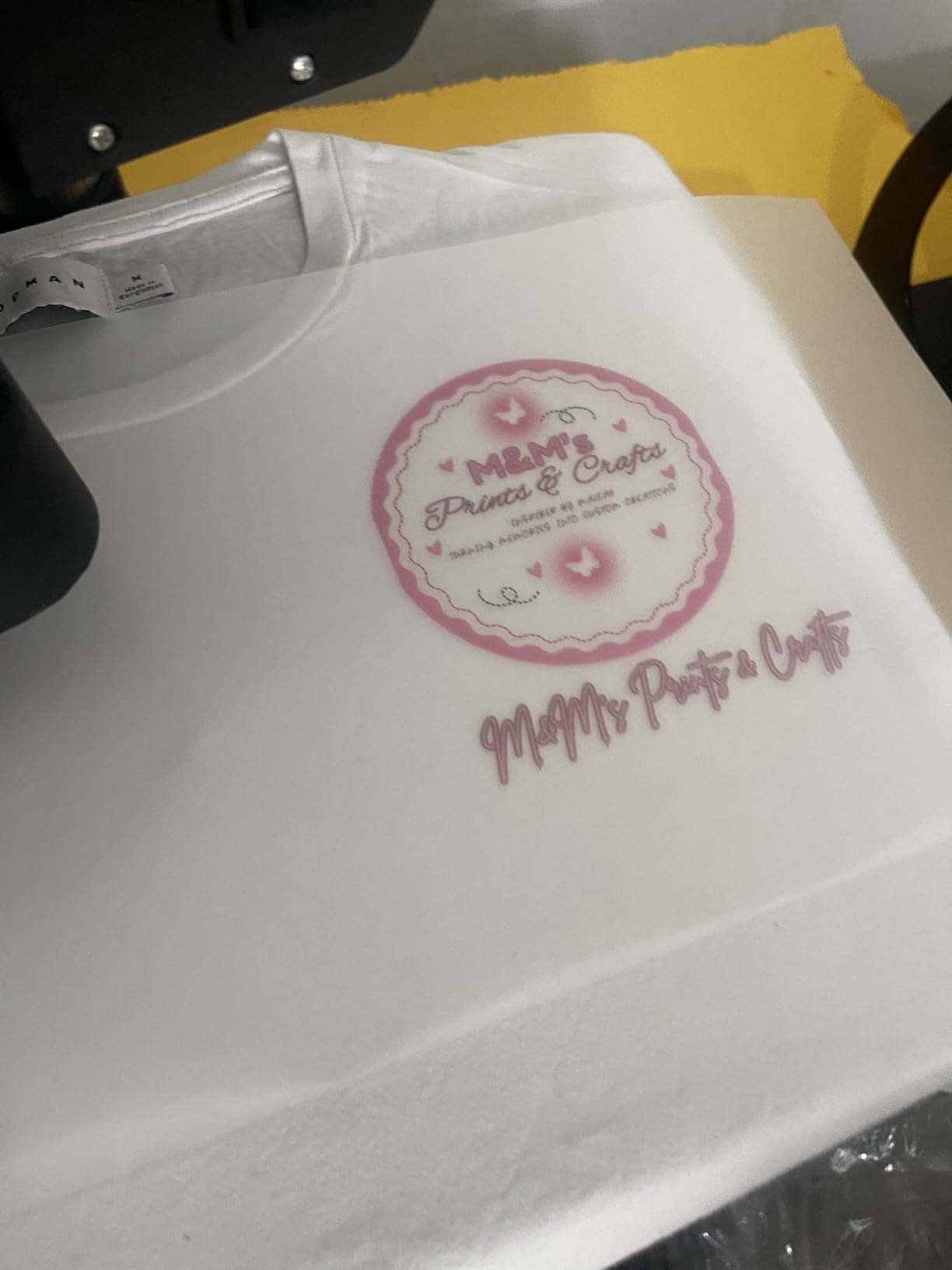 CenDale DTF Sublimation Kit - 30 Sheets A4 DTF Film for Sublimation Hack, 14oz DTF Powder White，DTF Transfer Starter Kit, Hot & Cold Peel DTF Transfer Film and Powder Kit for DTF & Sublimation Printer customer photo 1