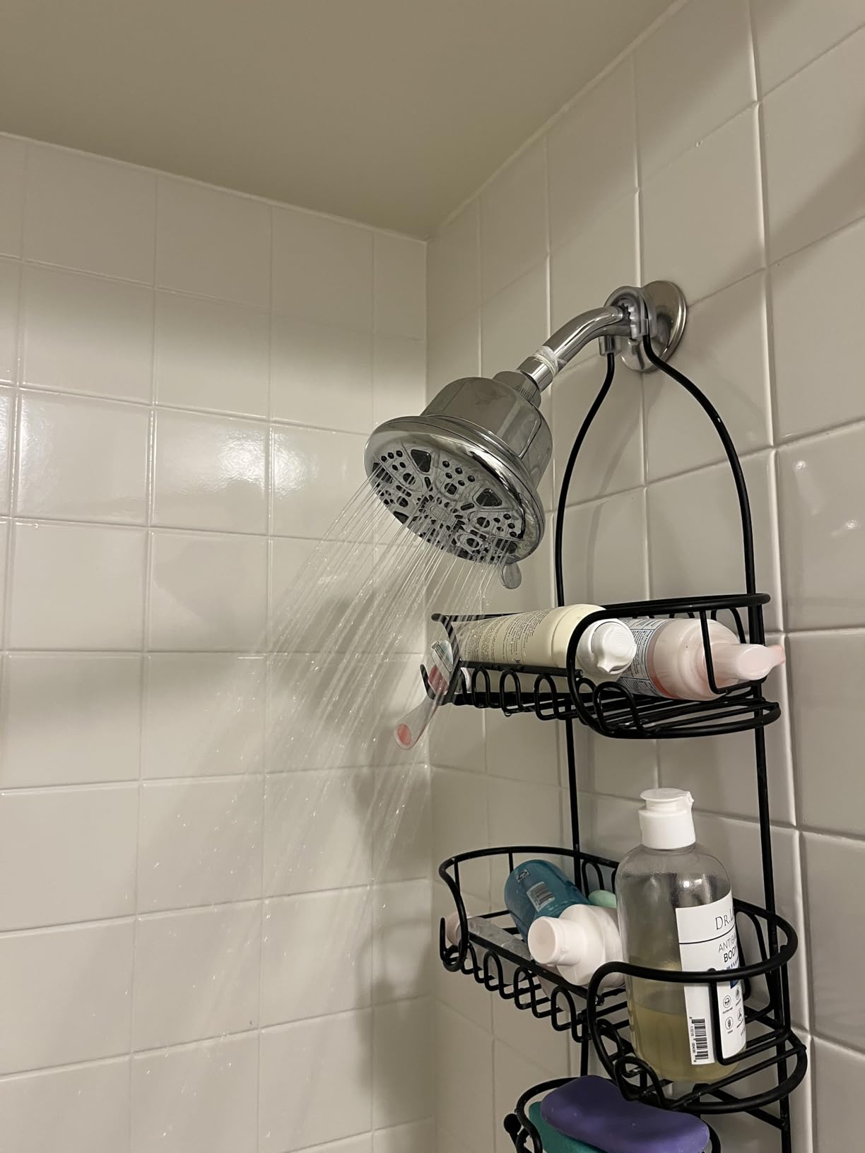 MakeFit Filtered Shower Head - High Pressure Shower Head with Filter for Hard Water Softener - 7 Settings Bathroom Rain Showerhead to Remove Chlorine and Heavy Metals (Chrome) customer photo 1