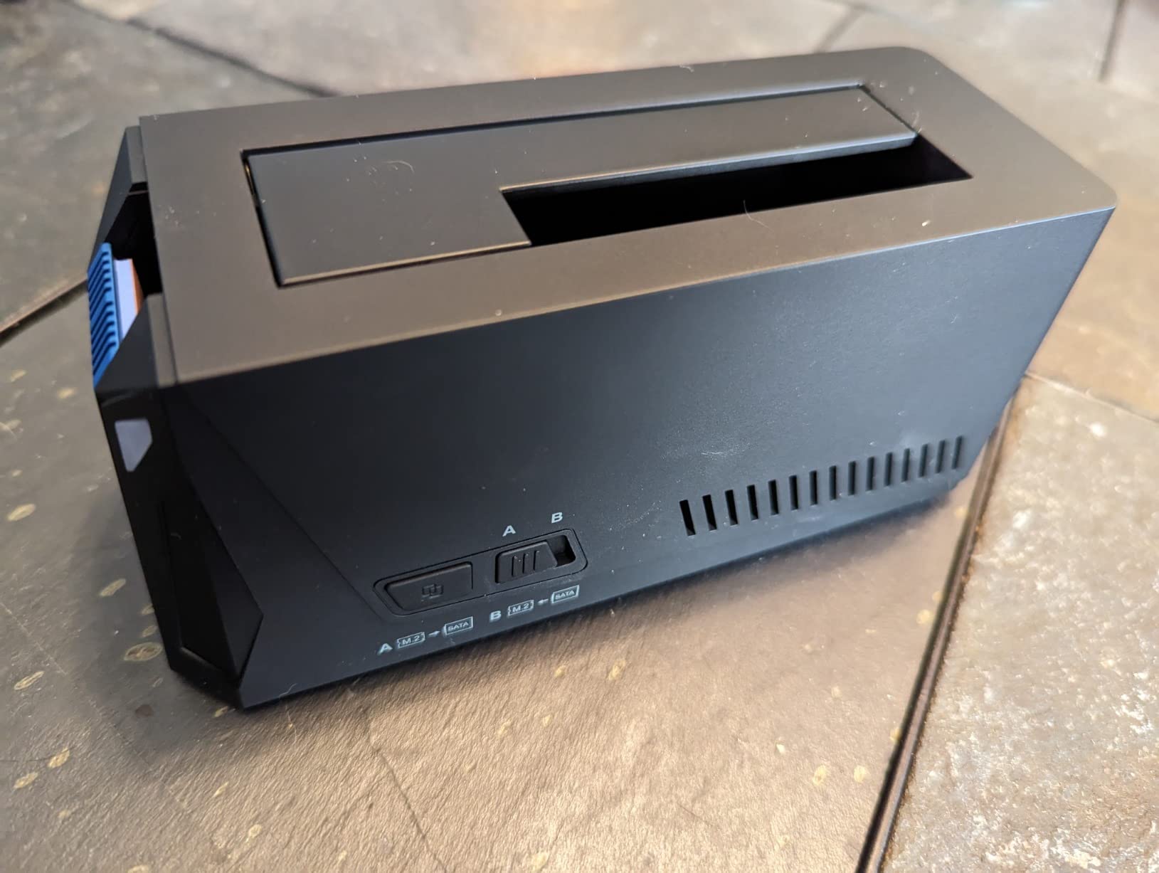 SABRENT USB-C M.2 NVMe & SATA SSD/HDD Dock, Offline Clone (DS-UNHC) | For M.2 PCIe/NVMe + 2.5
