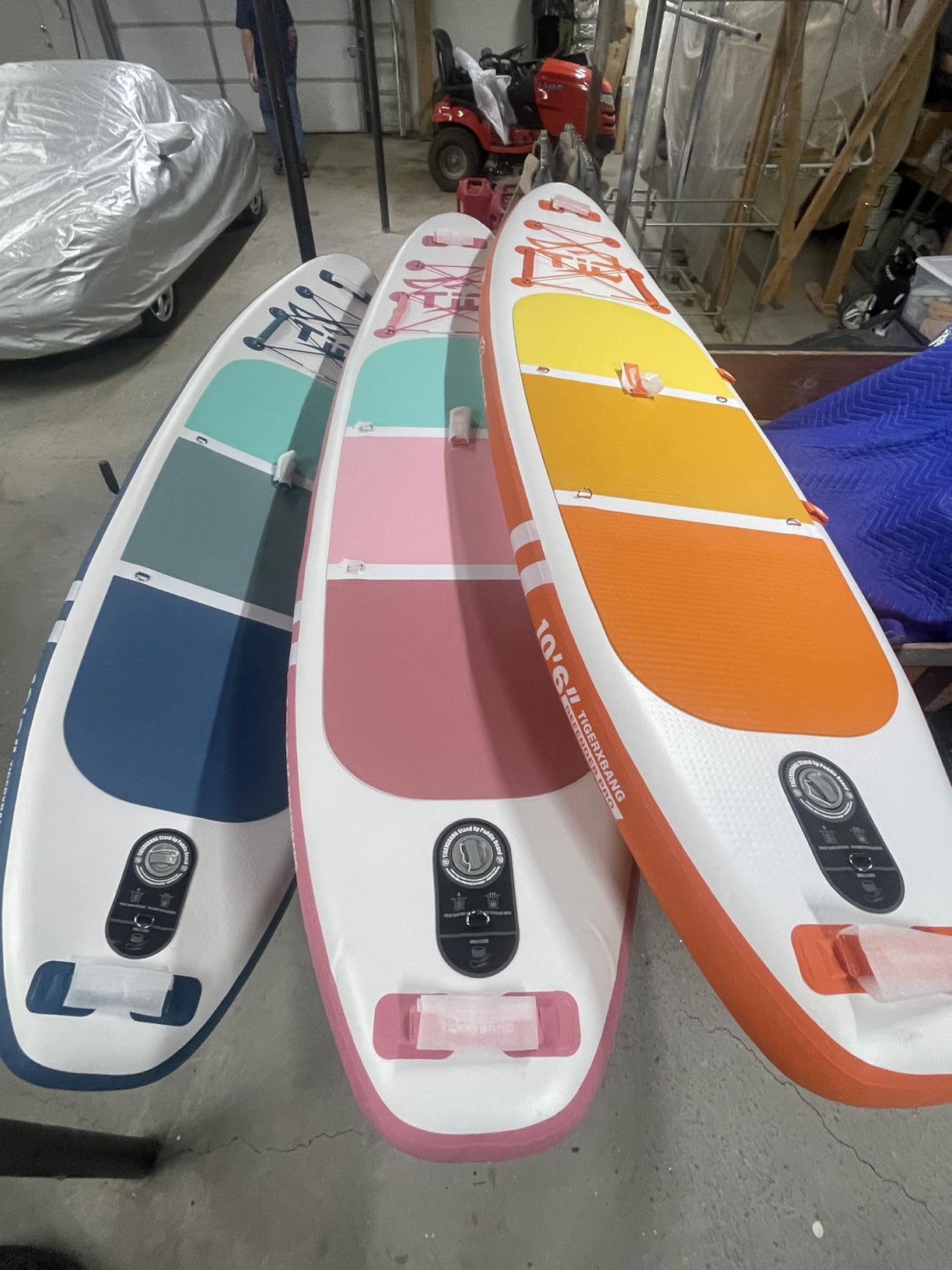 Inflatable Paddle Board with Premium SUP Board Accessories, Allround Paddle Boards for Adults/Youth,Stand Up Paddle Board Defender Collection customer photo 1