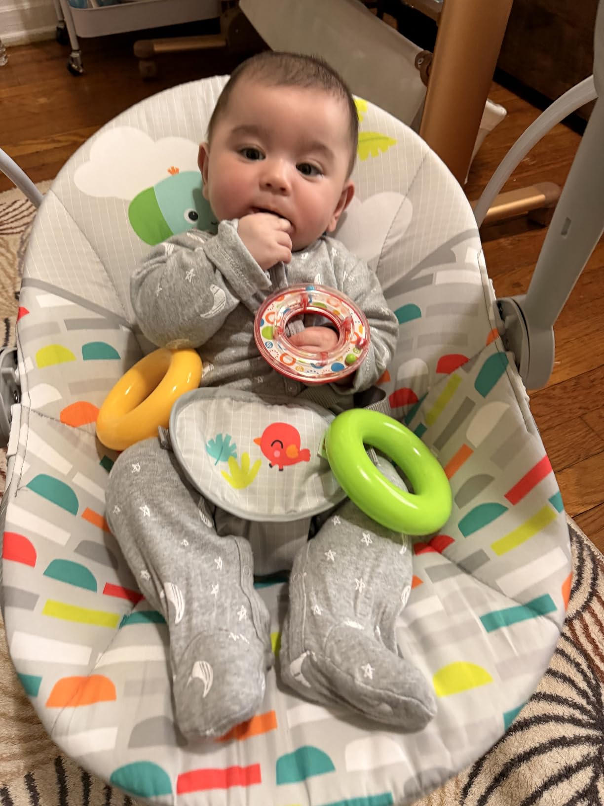 Bright Starts Portable Electric Baby Swing, Newborn to 9 Months customer photo 1